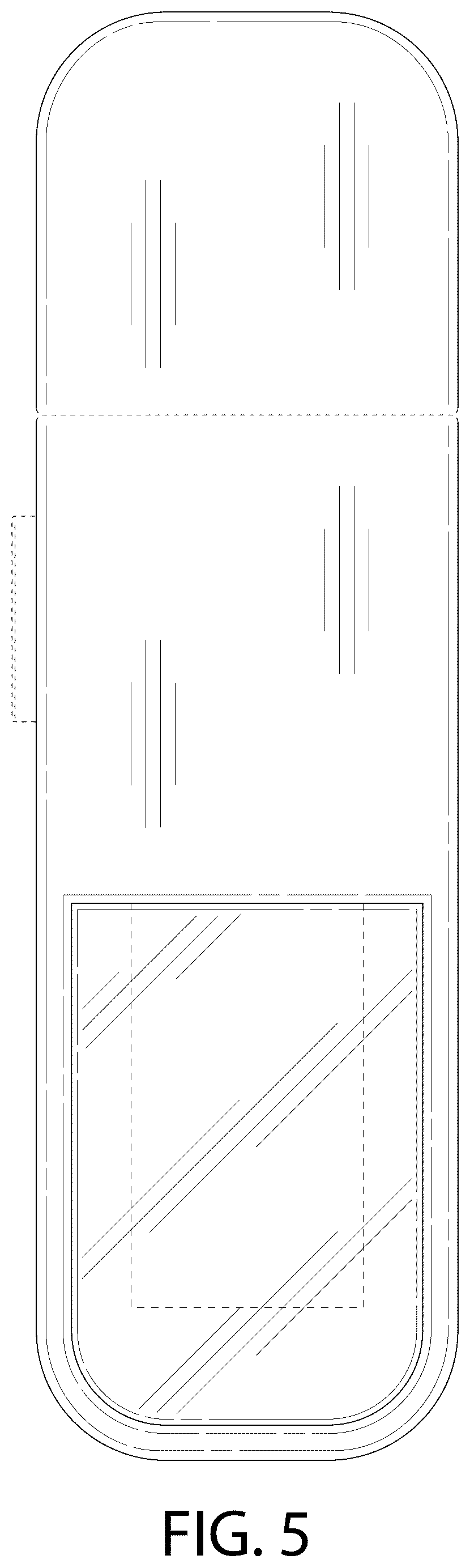 Patent USD1077638 Figure 5 – Container