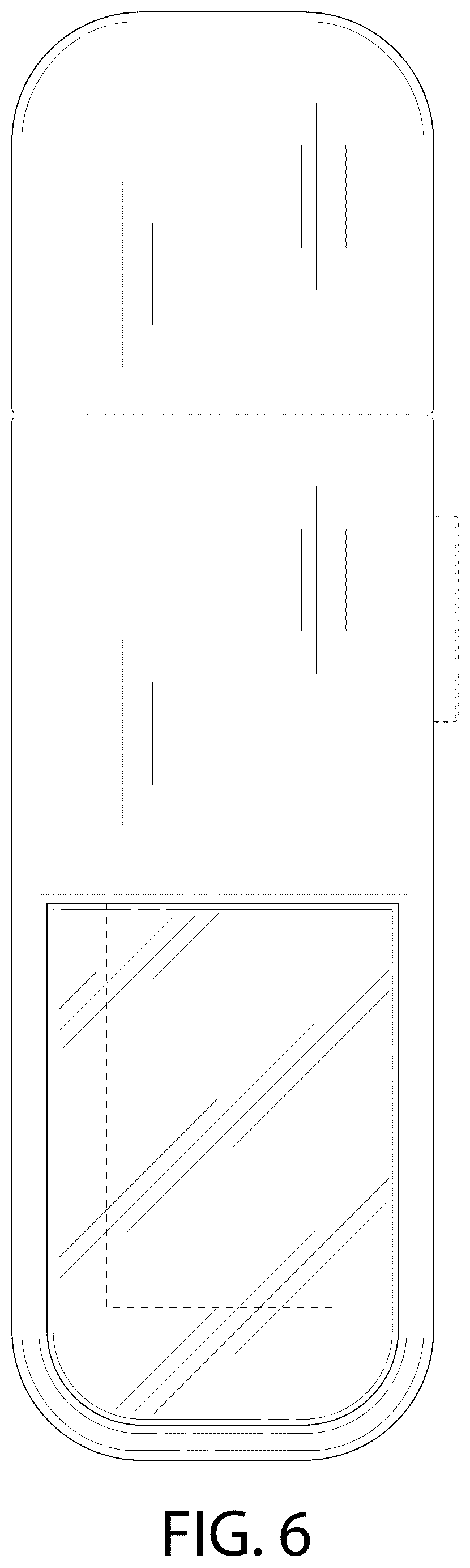 Patent USD1077638 Figure 6 – Container