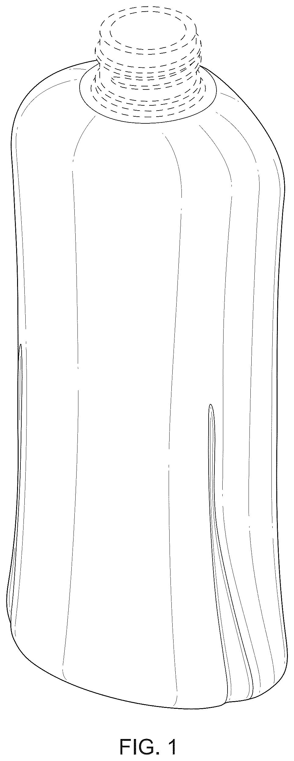 Patent USD1077639 Figure 1 – Bottle