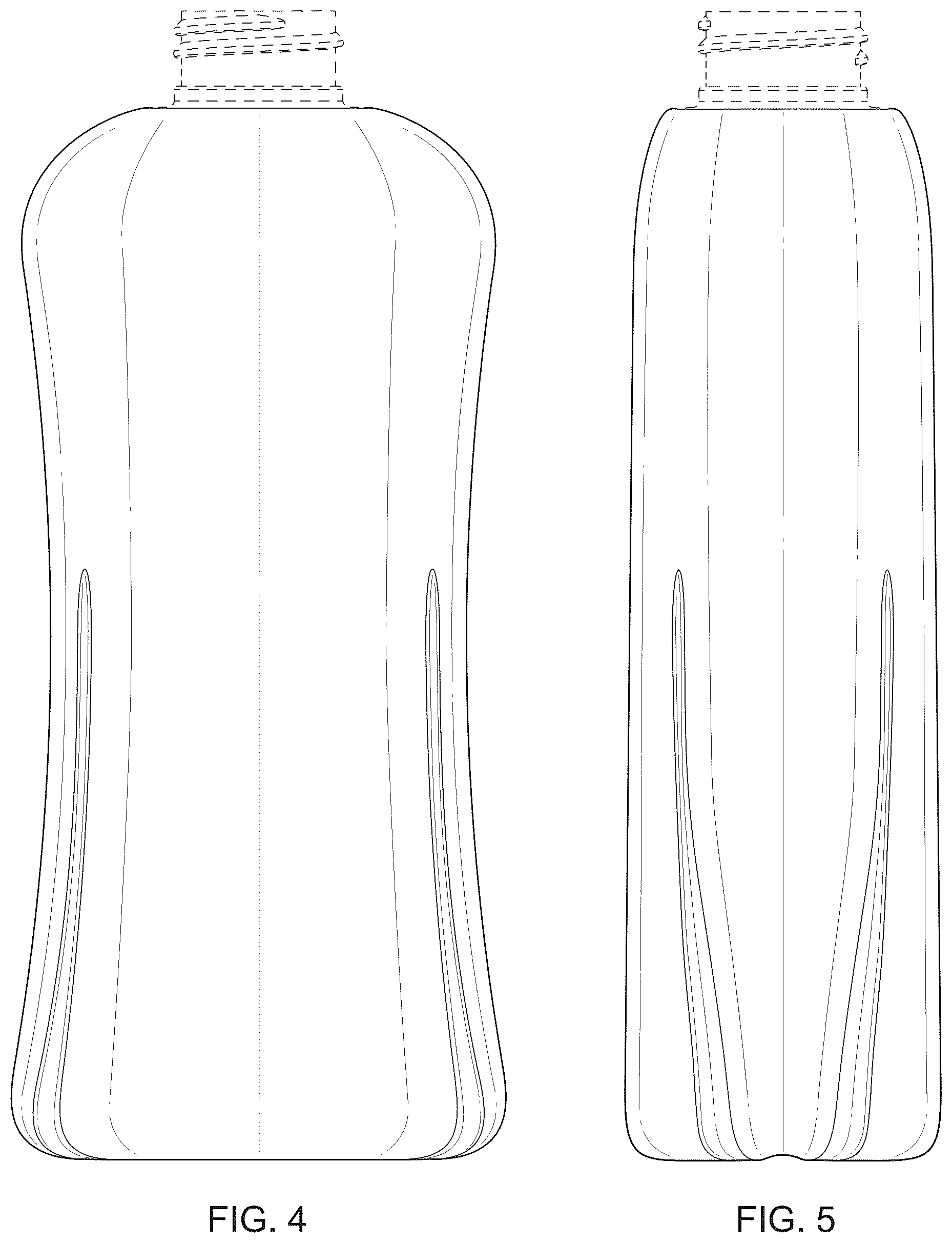 Patent USD1077639 Figure 3 – Bottle