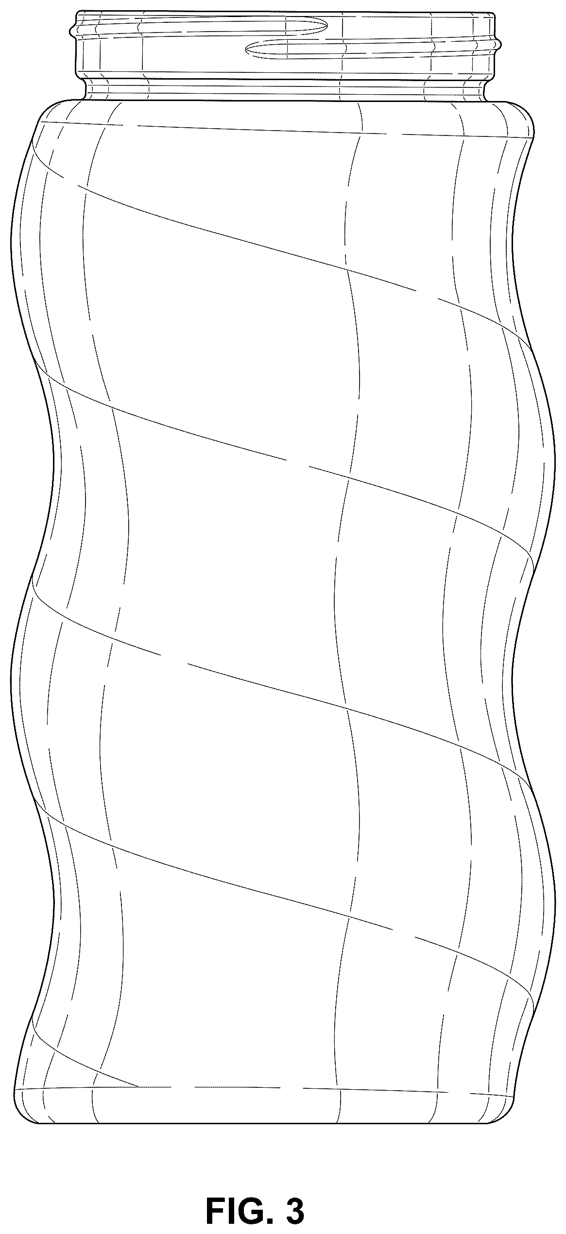 Patent USD1077643 Figure 3 – Storage container