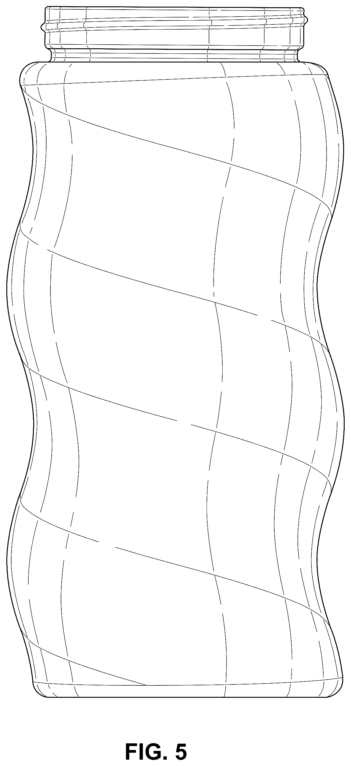 Patent USD1077643 Figure 5 – Storage container