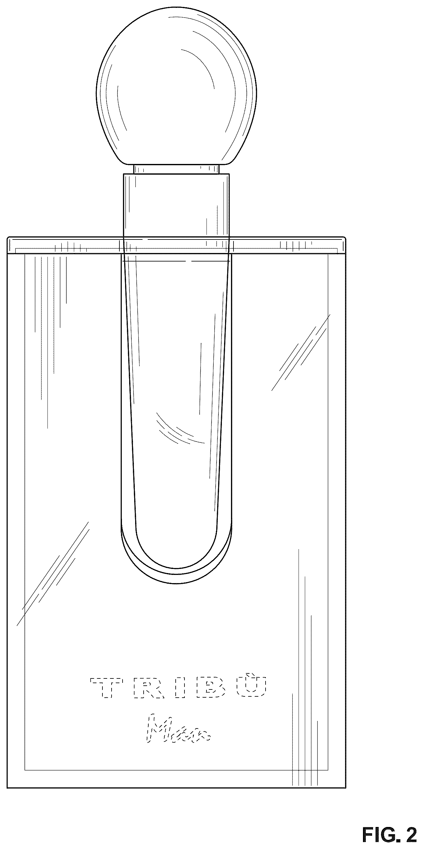 Patent USD1077644 Figure 2 – Fragrance bottle