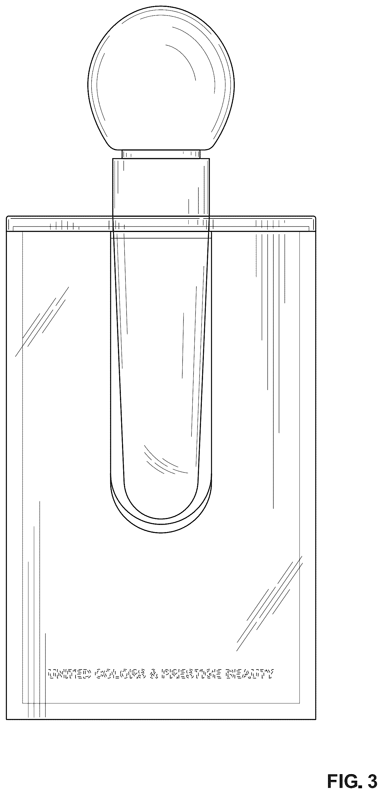 Patent USD1077644 Figure 3 – Fragrance bottle