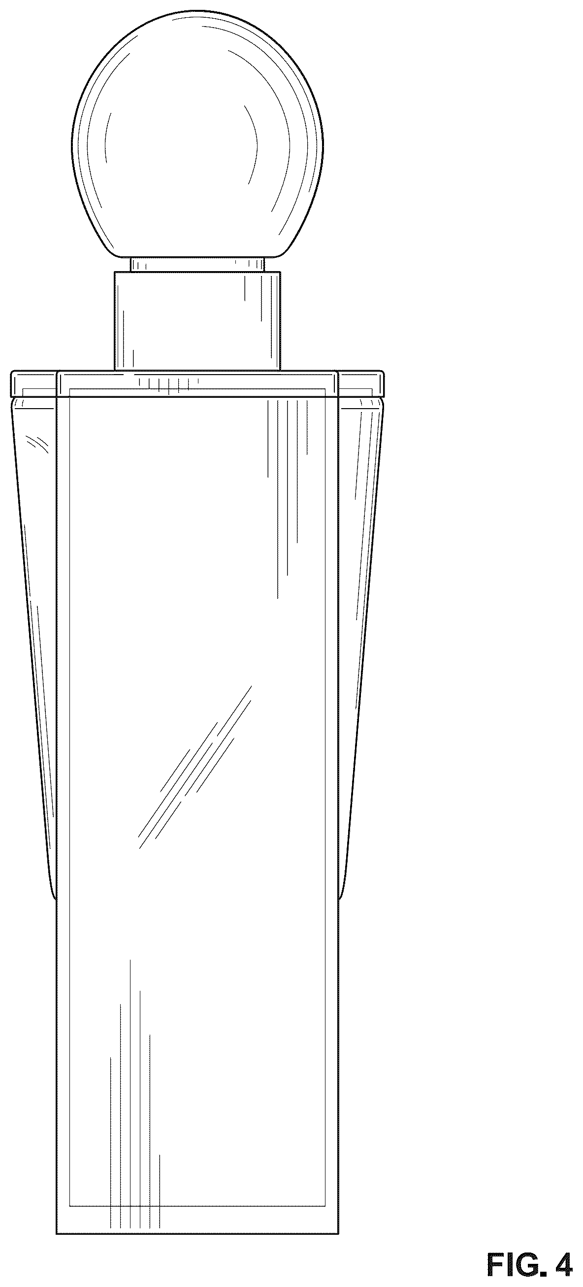 Patent USD1077644 Figure 4 – Fragrance bottle