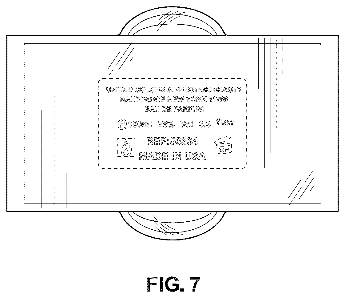 Patent USD1077644 Figure 7 – Fragrance bottle