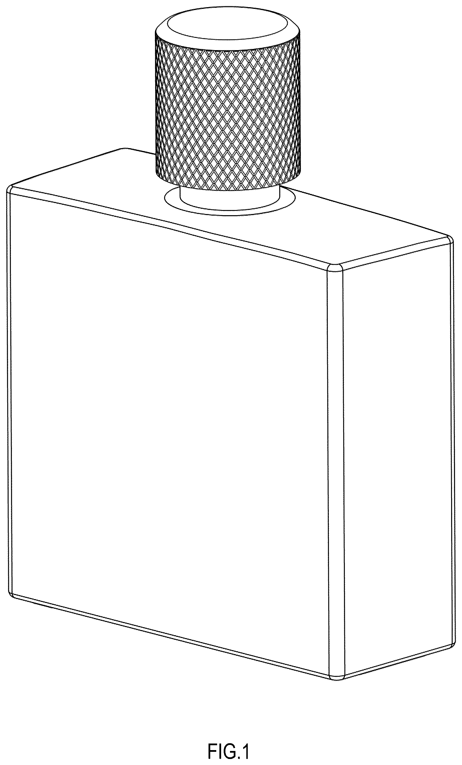 Patent USD1077645 Figure 1 – Perfume bottle