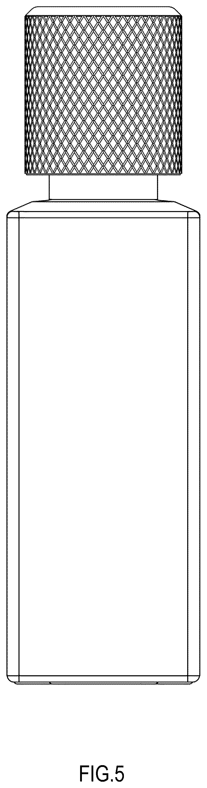 Patent USD1077645 Figure 5 – Perfume bottle