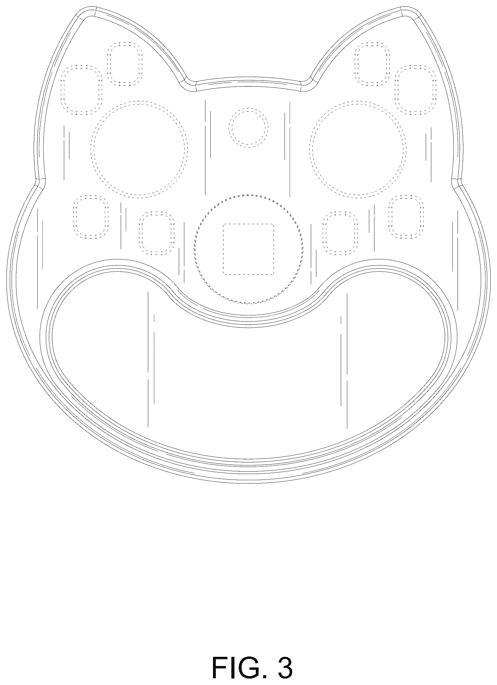 Patent USD1077646 Figure 3 – Storage tray