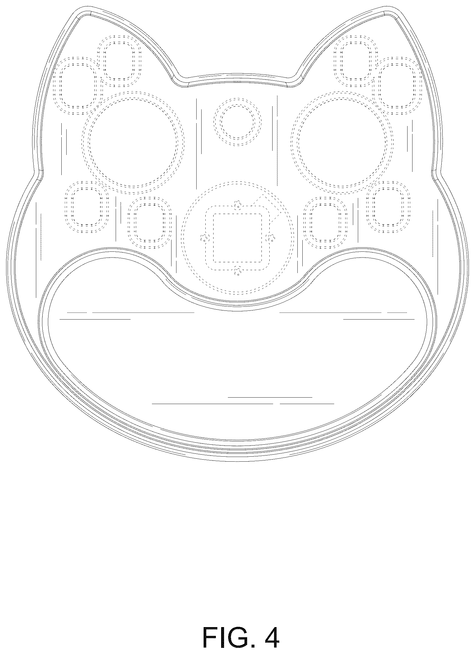 Patent USD1077646 Figure 4 – Storage tray