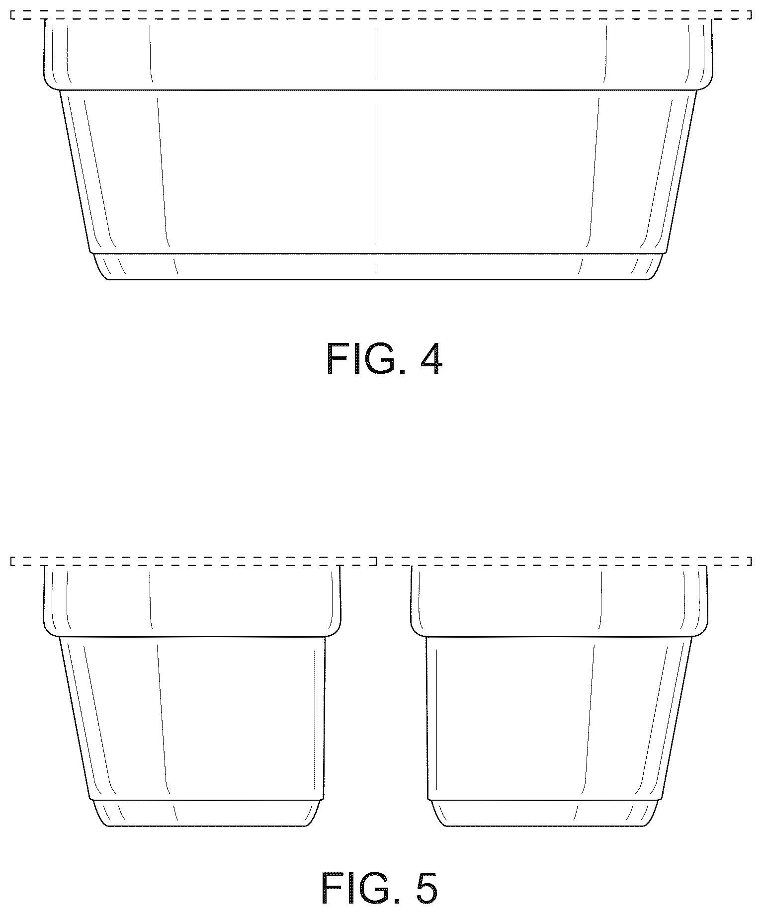 Patent USD1077647 Figure 4 – Tray