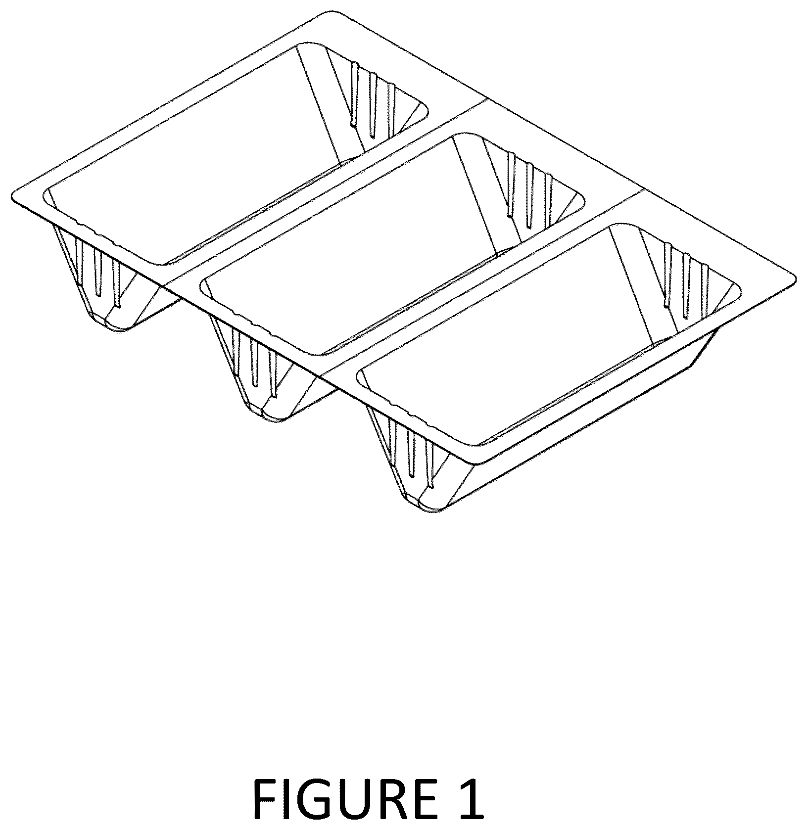 Patent USD1077649 Figure 1 – Food product packaging