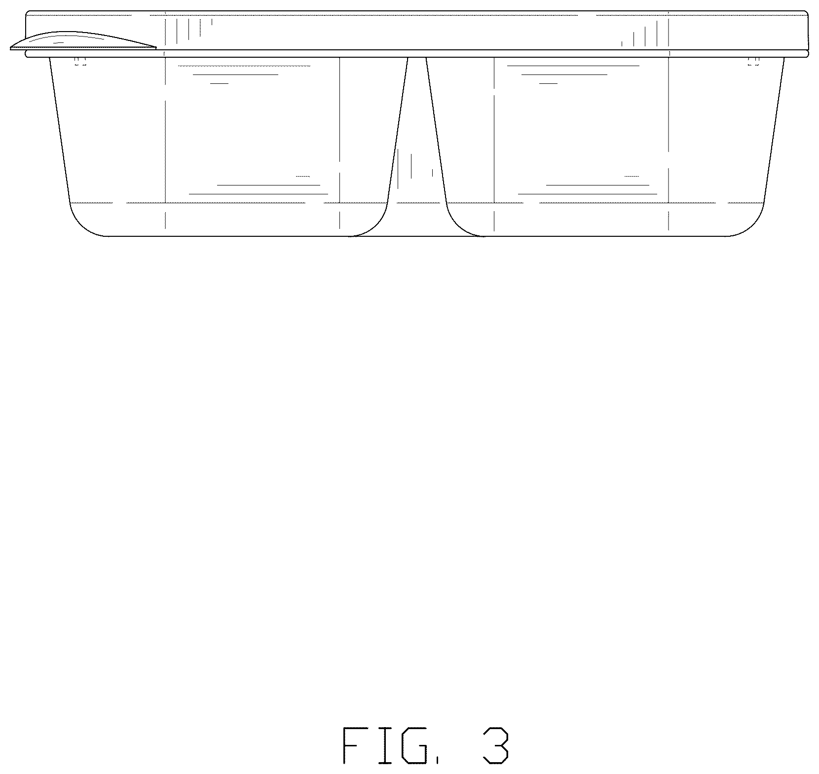 Patent USD1077651 Figure 3 – Container for food