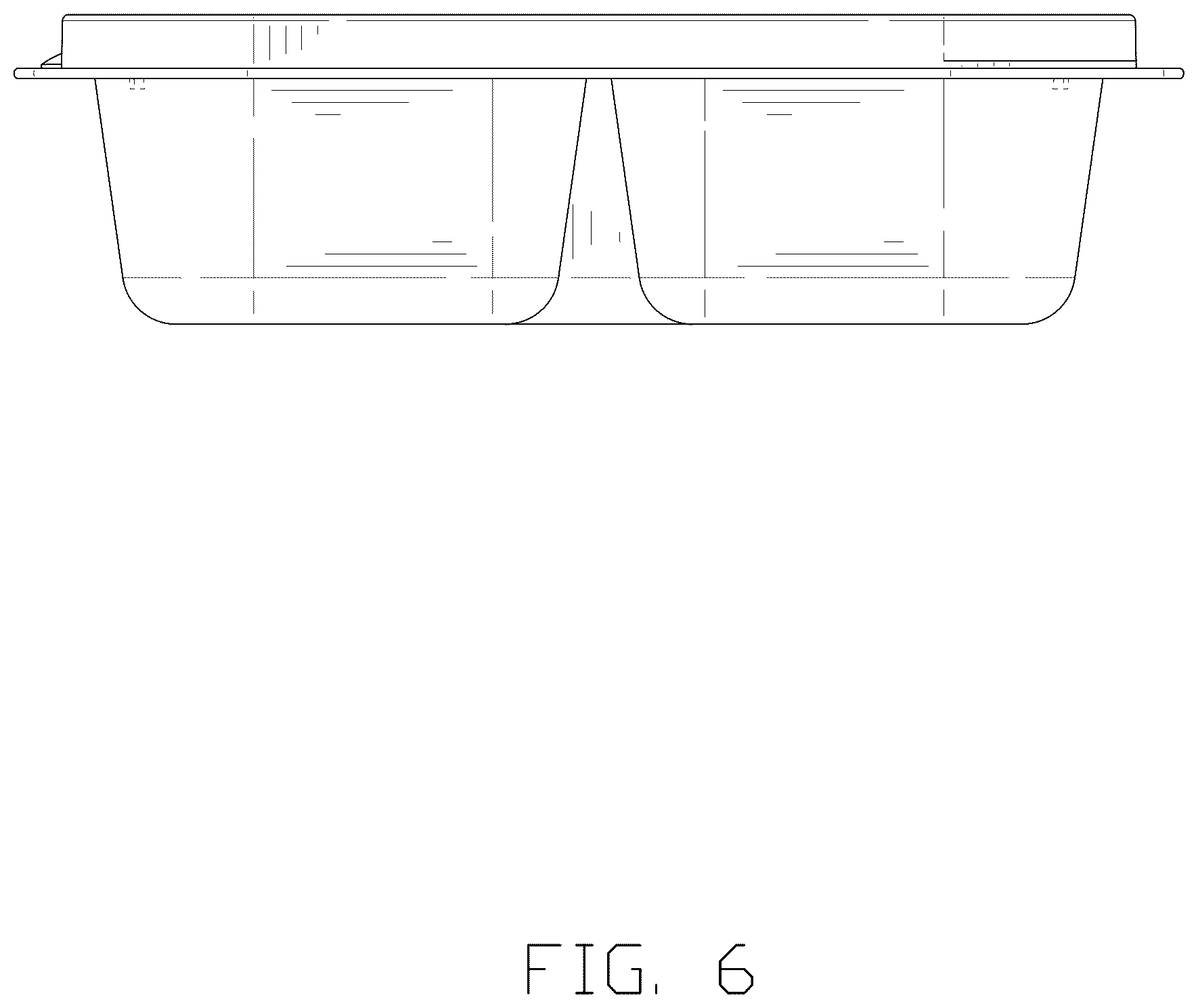 Patent USD1077651 Figure 6 – Container for food