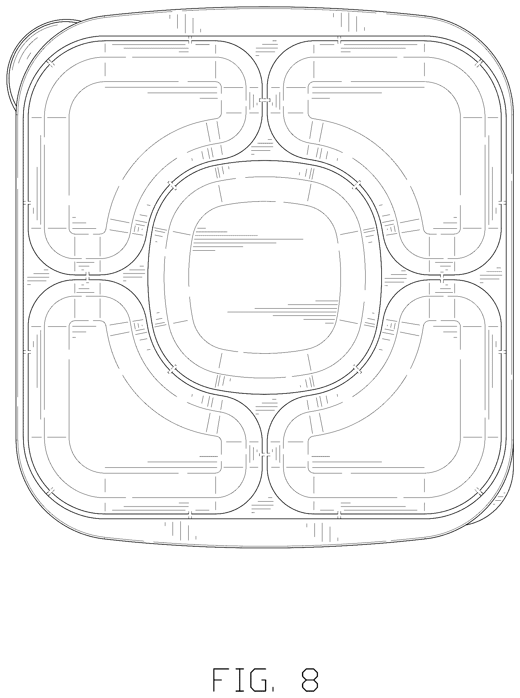 Patent USD1077651 Figure 8 – Container for food