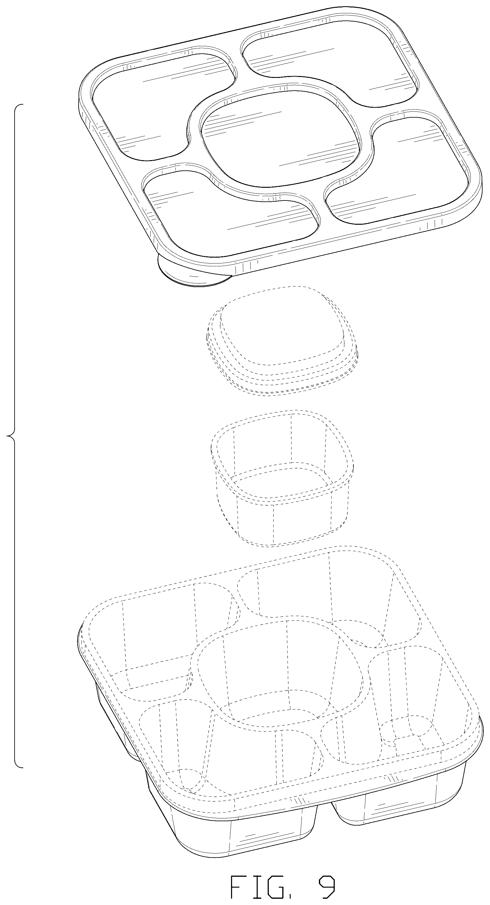 Patent USD1077651 Figure 9 – Container for food