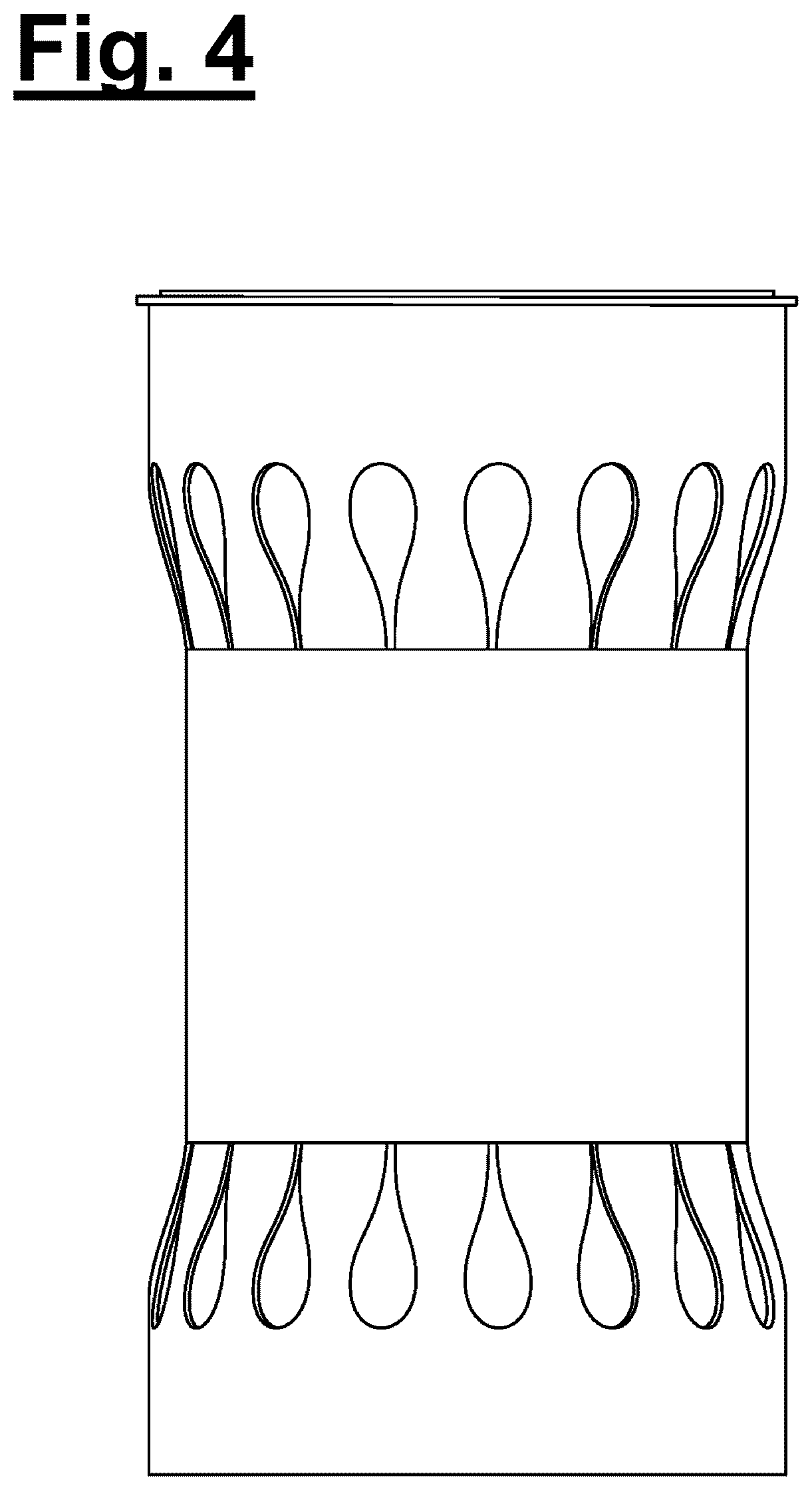 Patent USD1077652 Figure 4 – Container