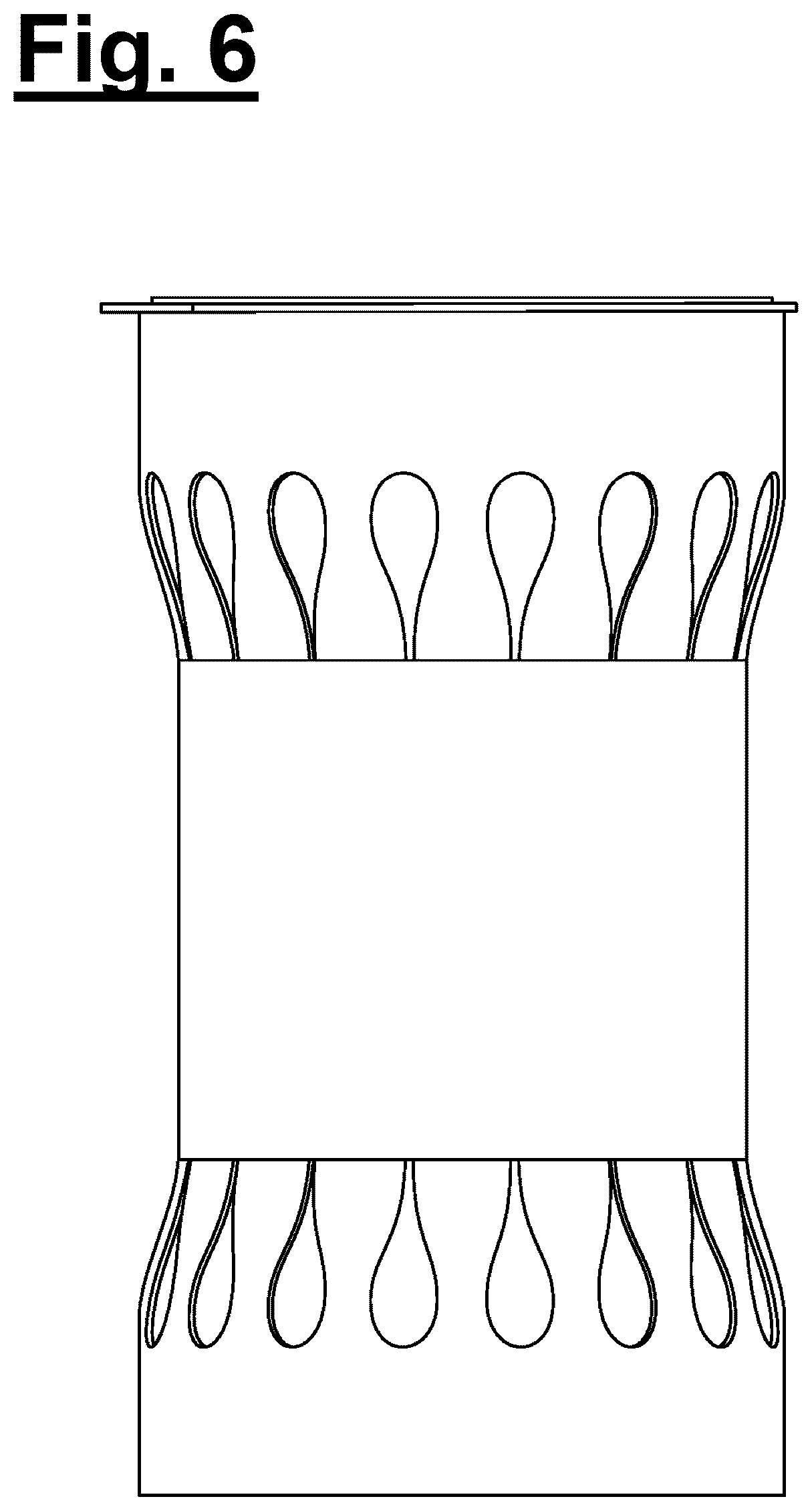 Patent USD1077652 Figure 6 – Container