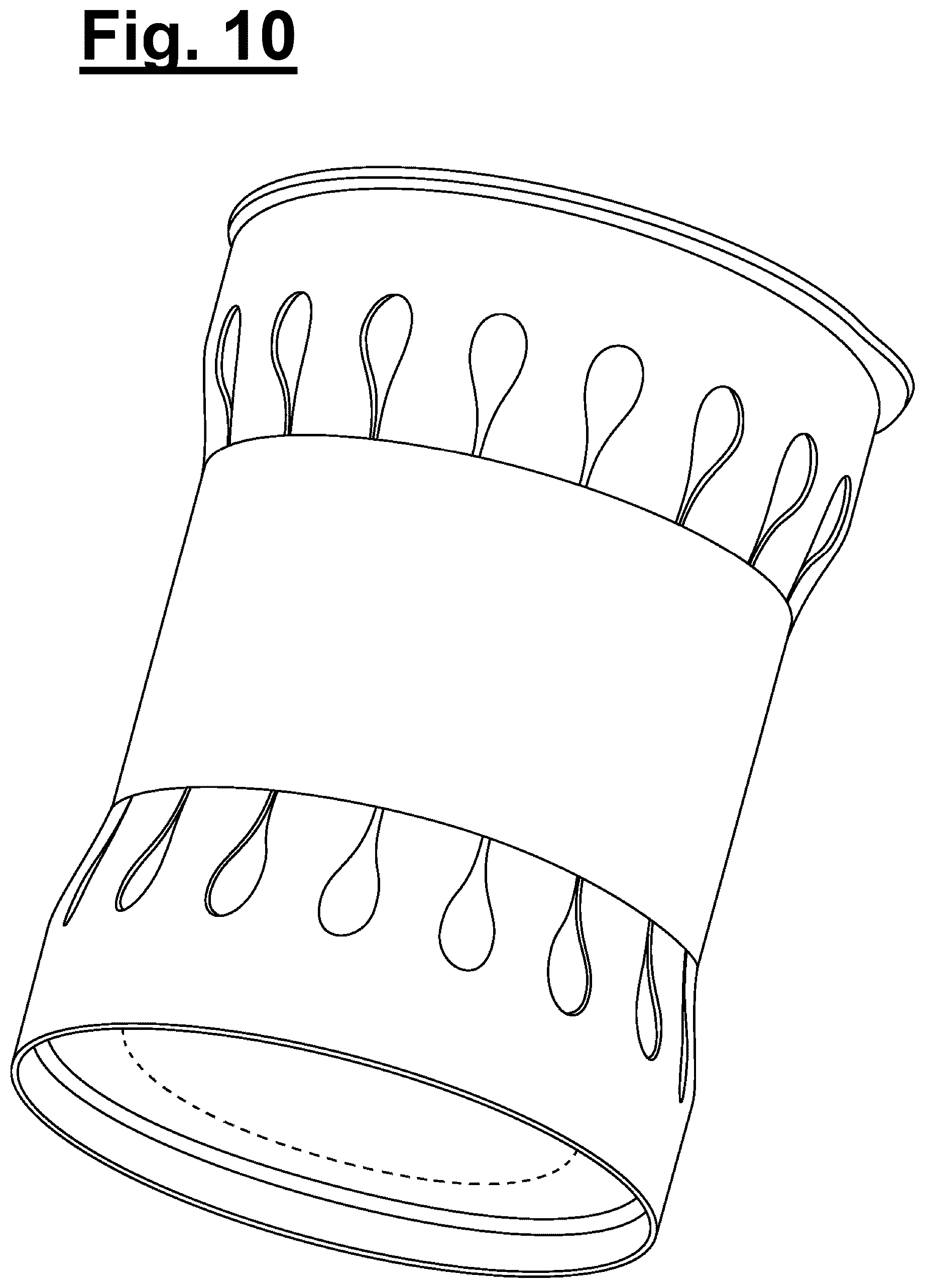 Patent USD1077652 Figure 10 – Container