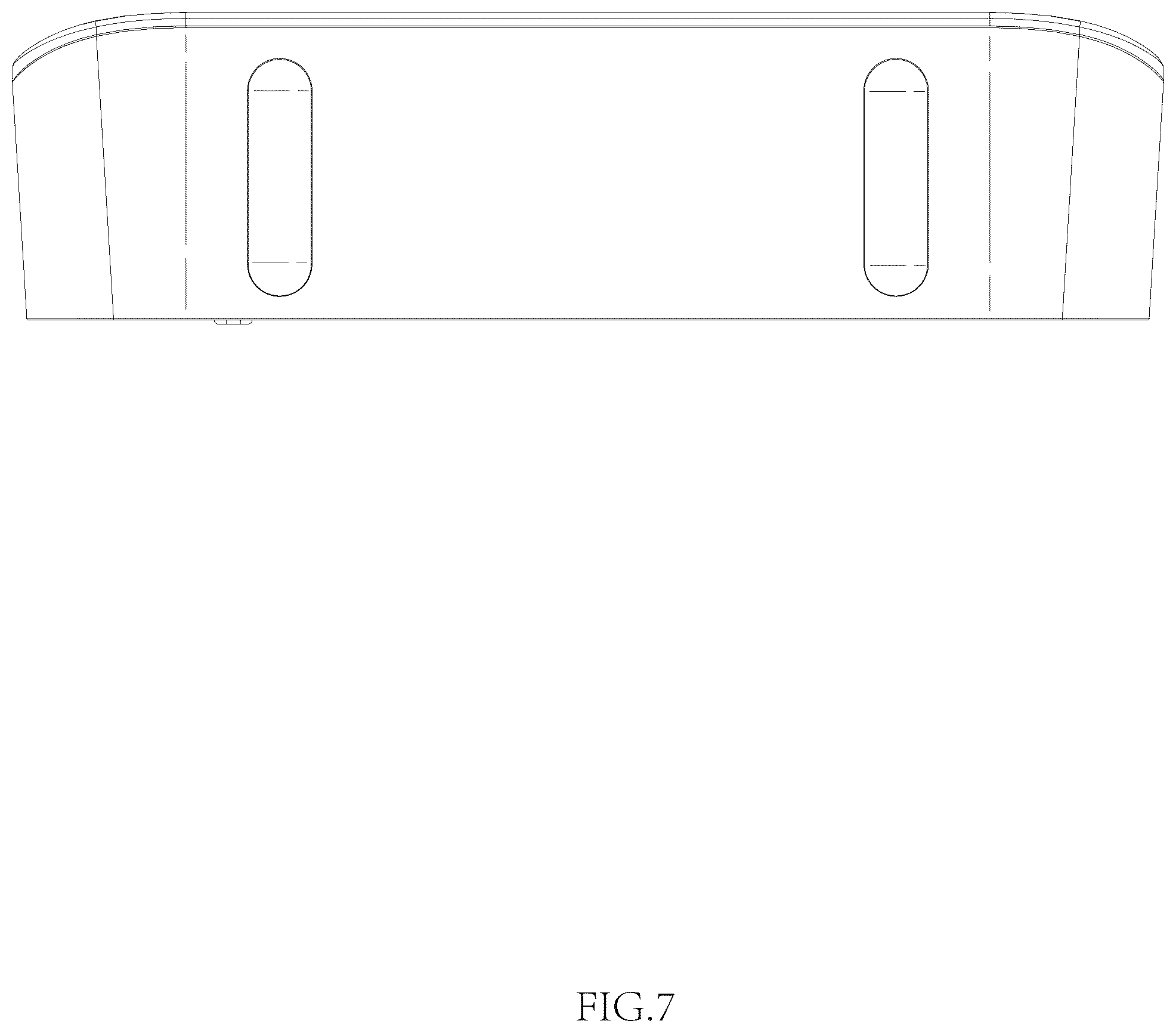 Patent USD1077653 Figure 7 – Alarm clock