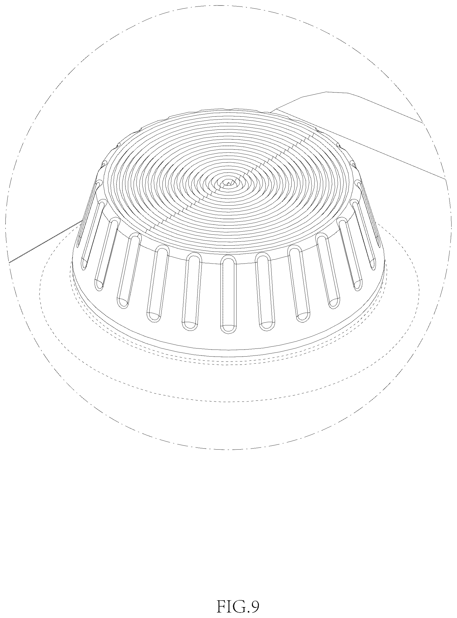 Patent USD1077653 Figure 9 – Alarm clock