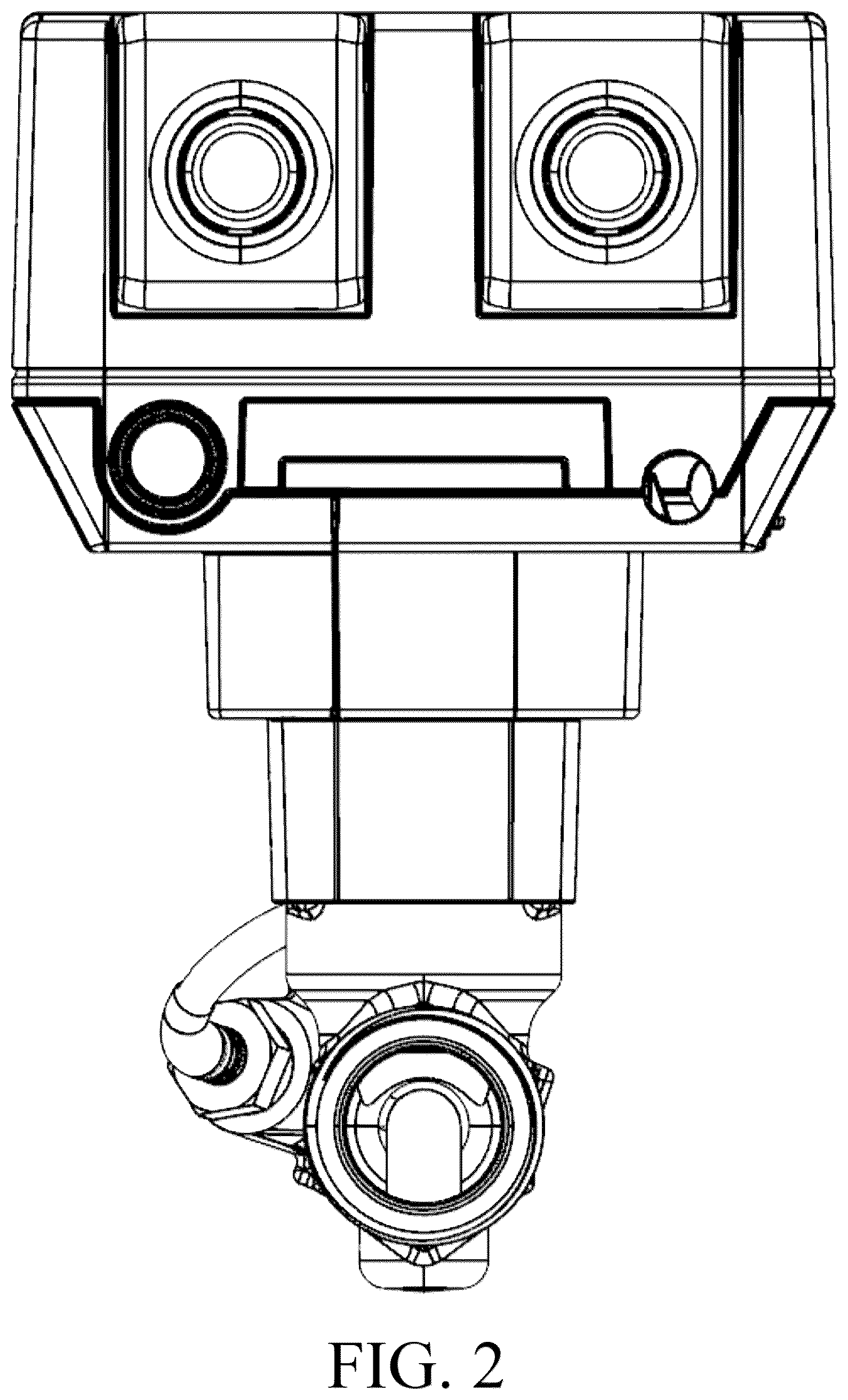 Patent USD1077655 Figure 2 – Controller and flow sensor