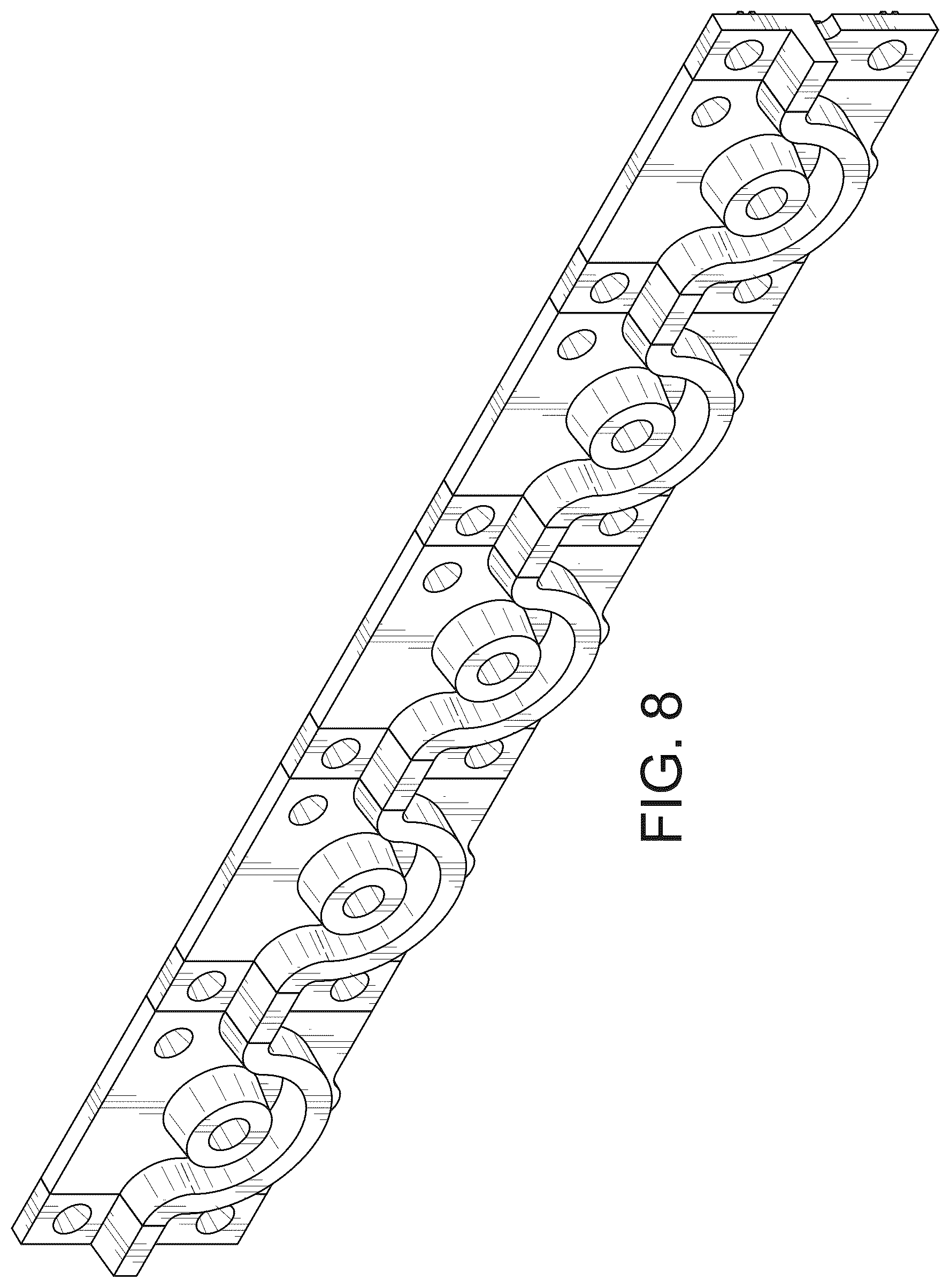 Patent USD1077658 Figure 4 – Cove and pin template segments