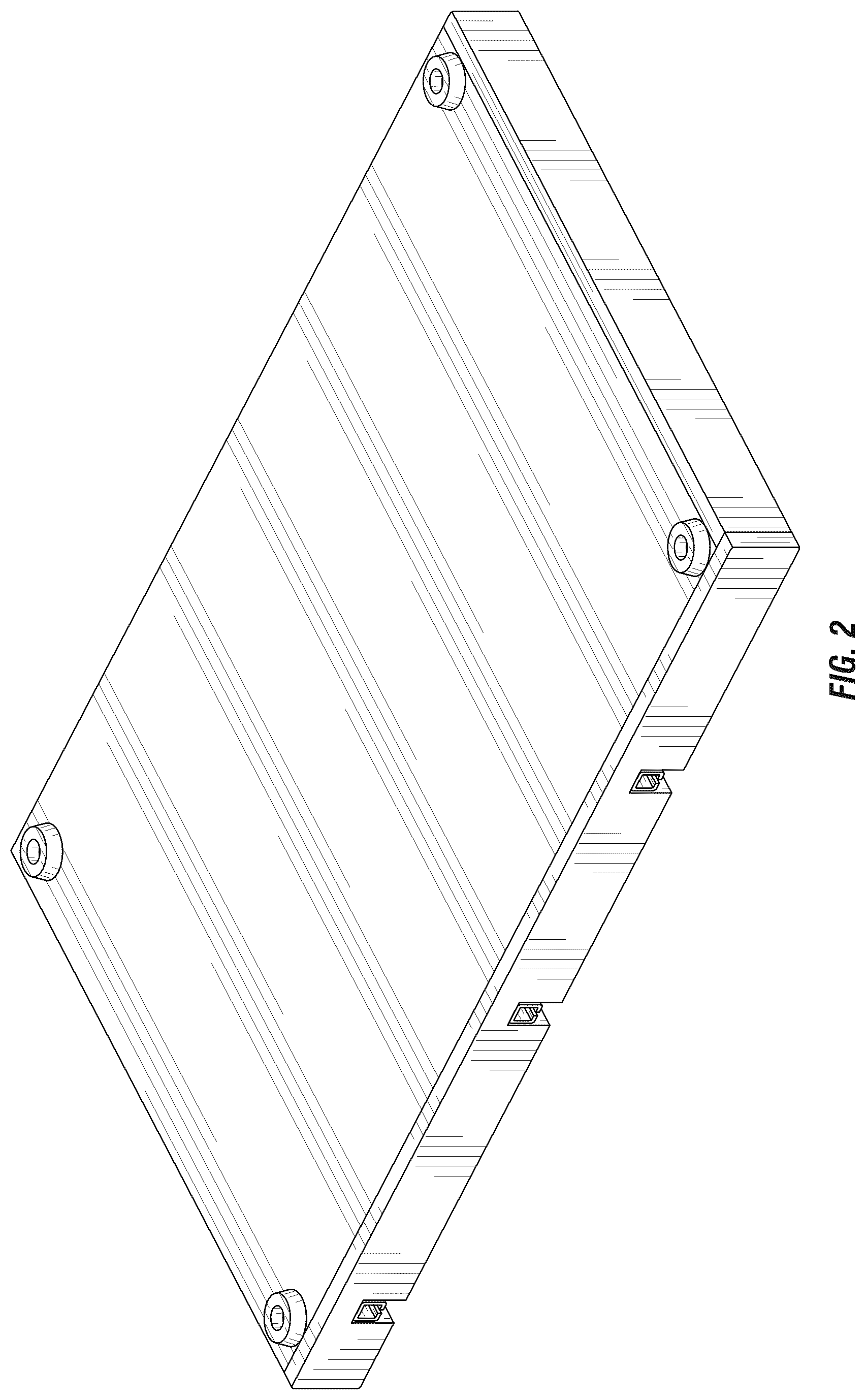 Patent USD1077659 Figure 2 – Shingle cutting device