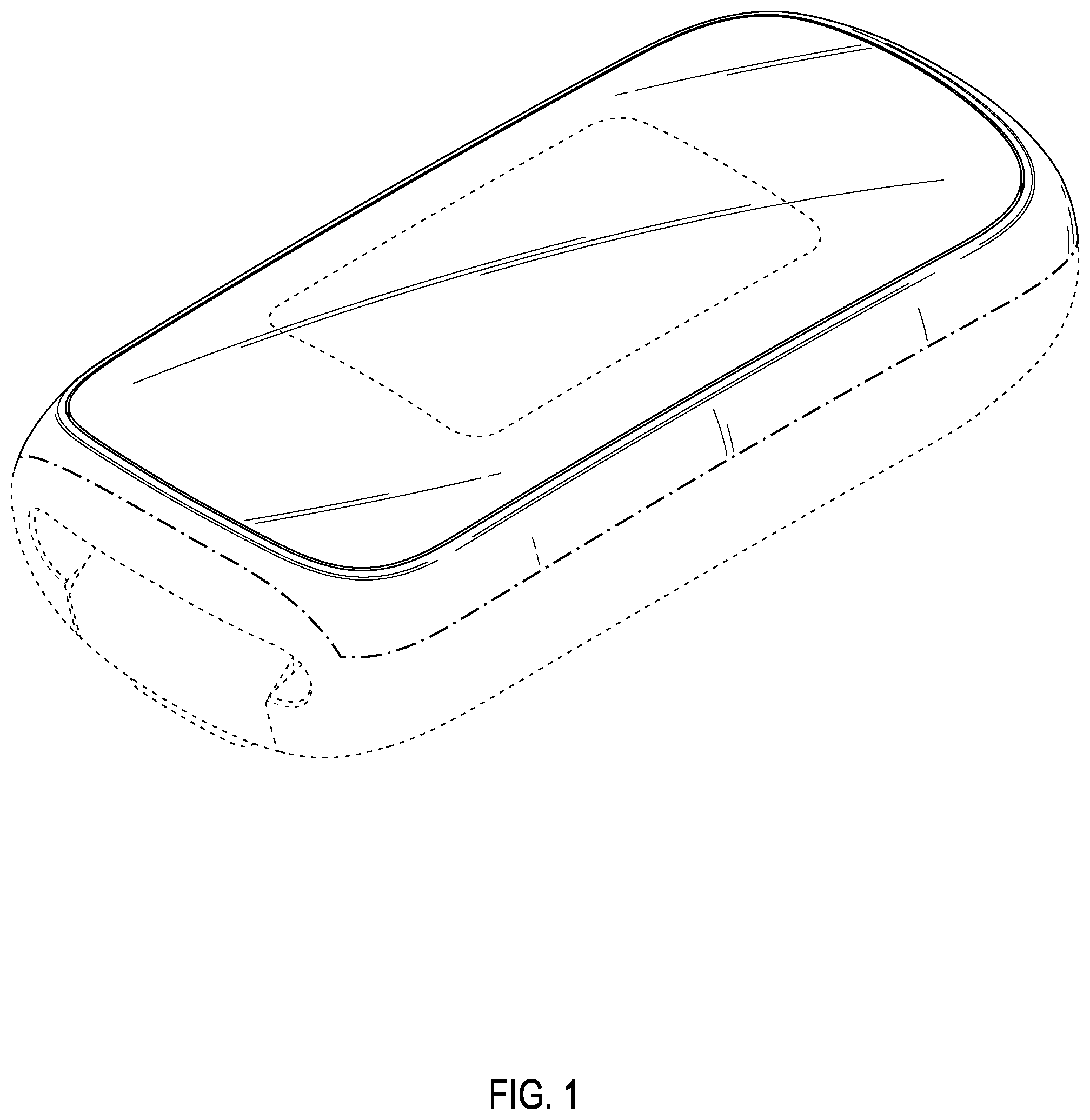 Patent USD1077661 Figure 1 – Fitness tracker