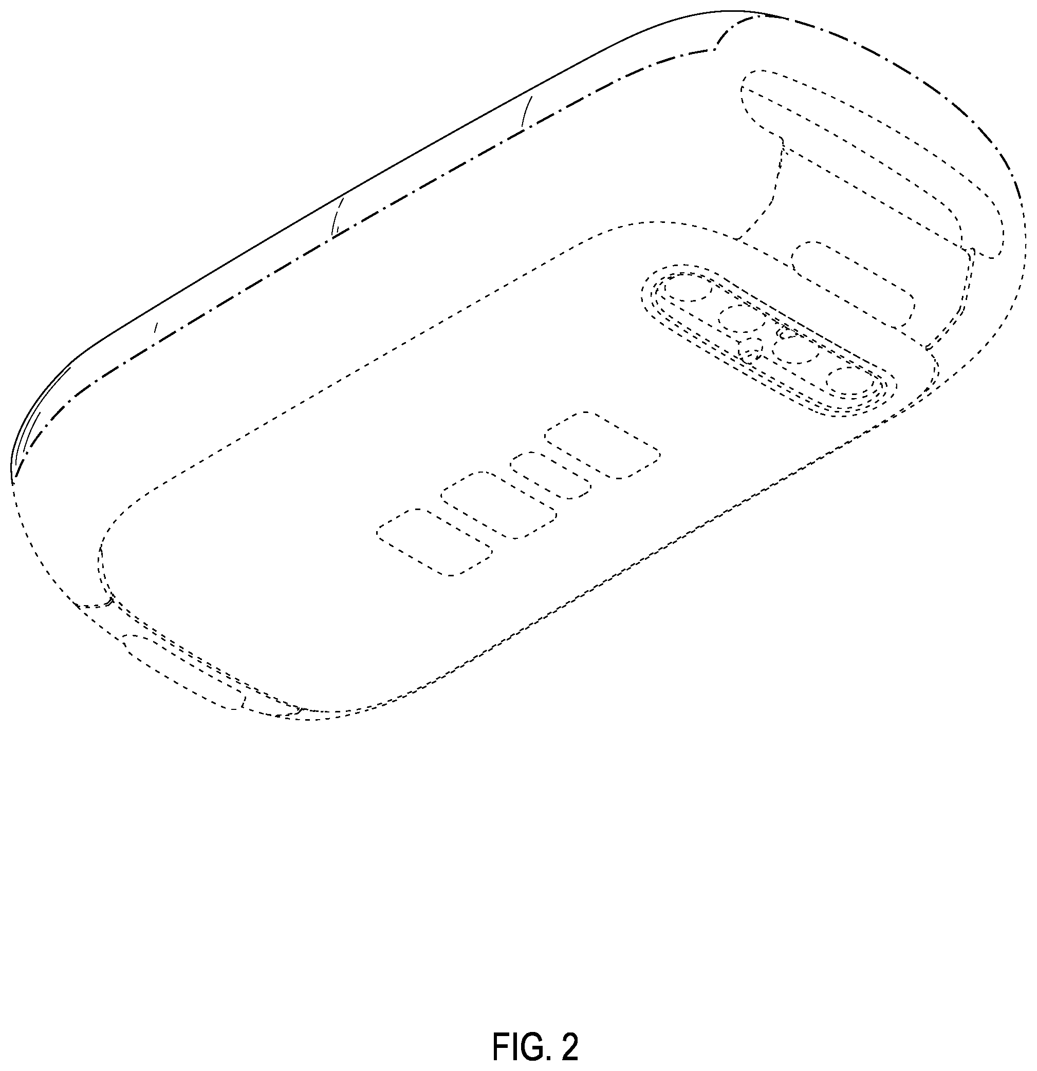 Patent USD1077661 Figure 2 – Fitness tracker