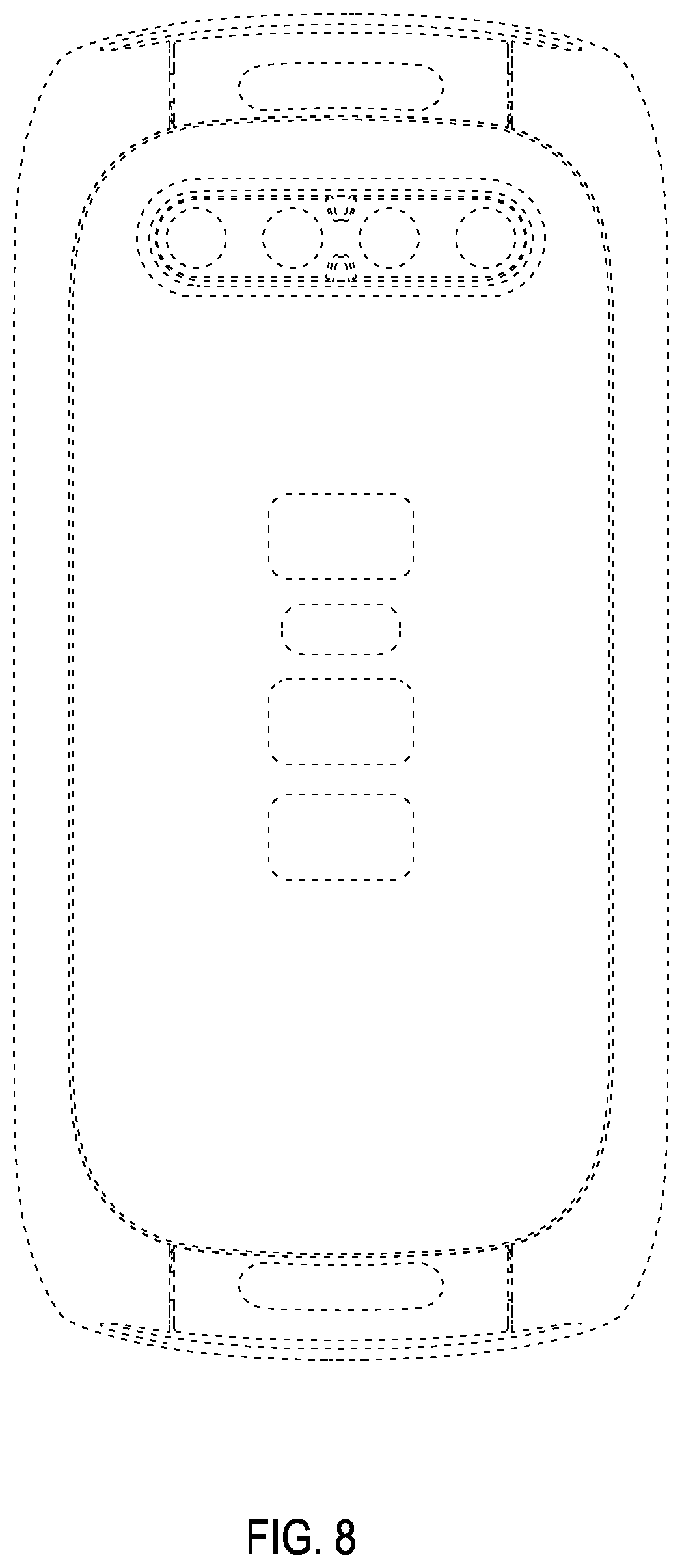 Patent USD1077661 Figure 8 – Fitness tracker
