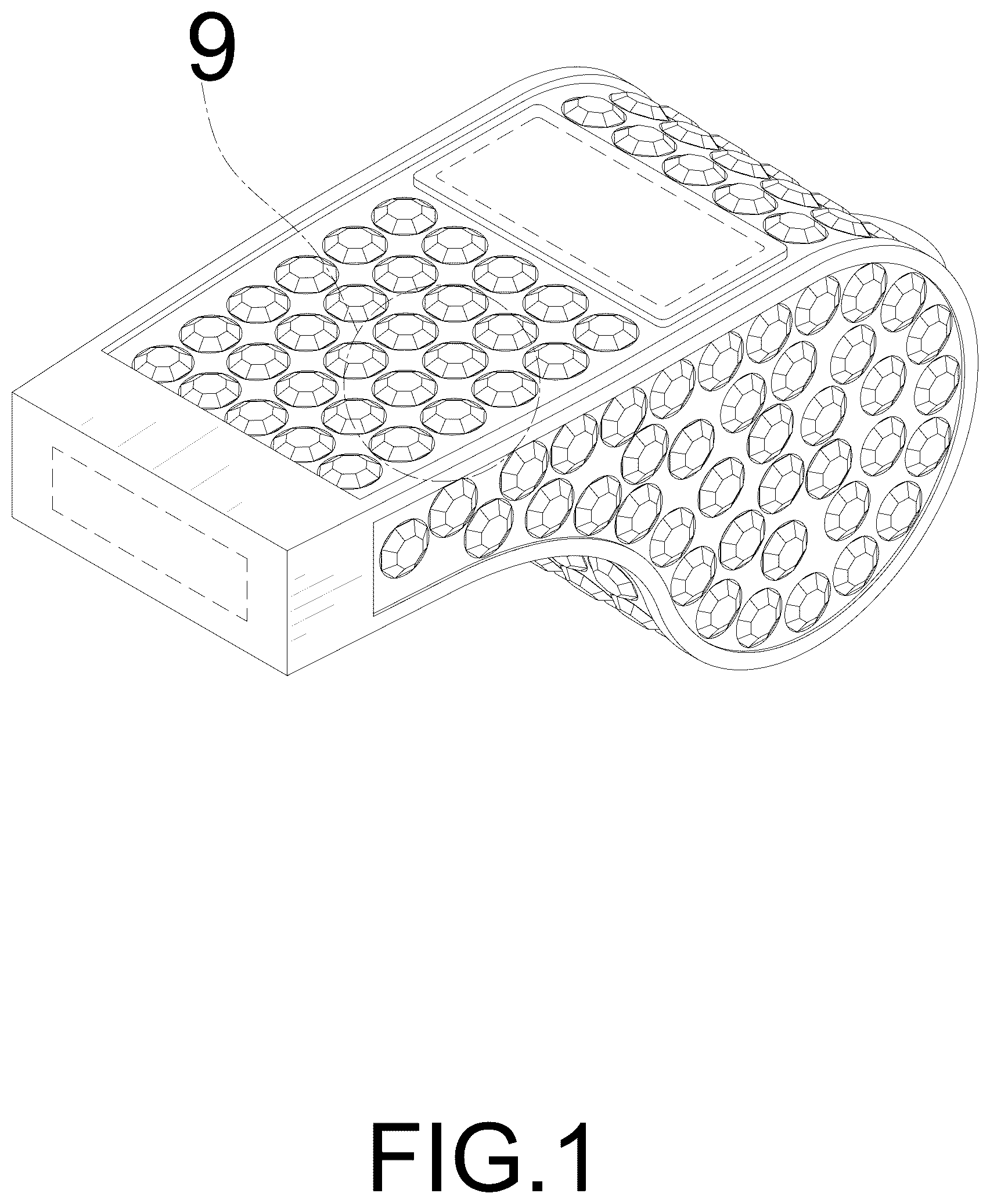 Patent USD1077664 Figure 1 – Whistle
