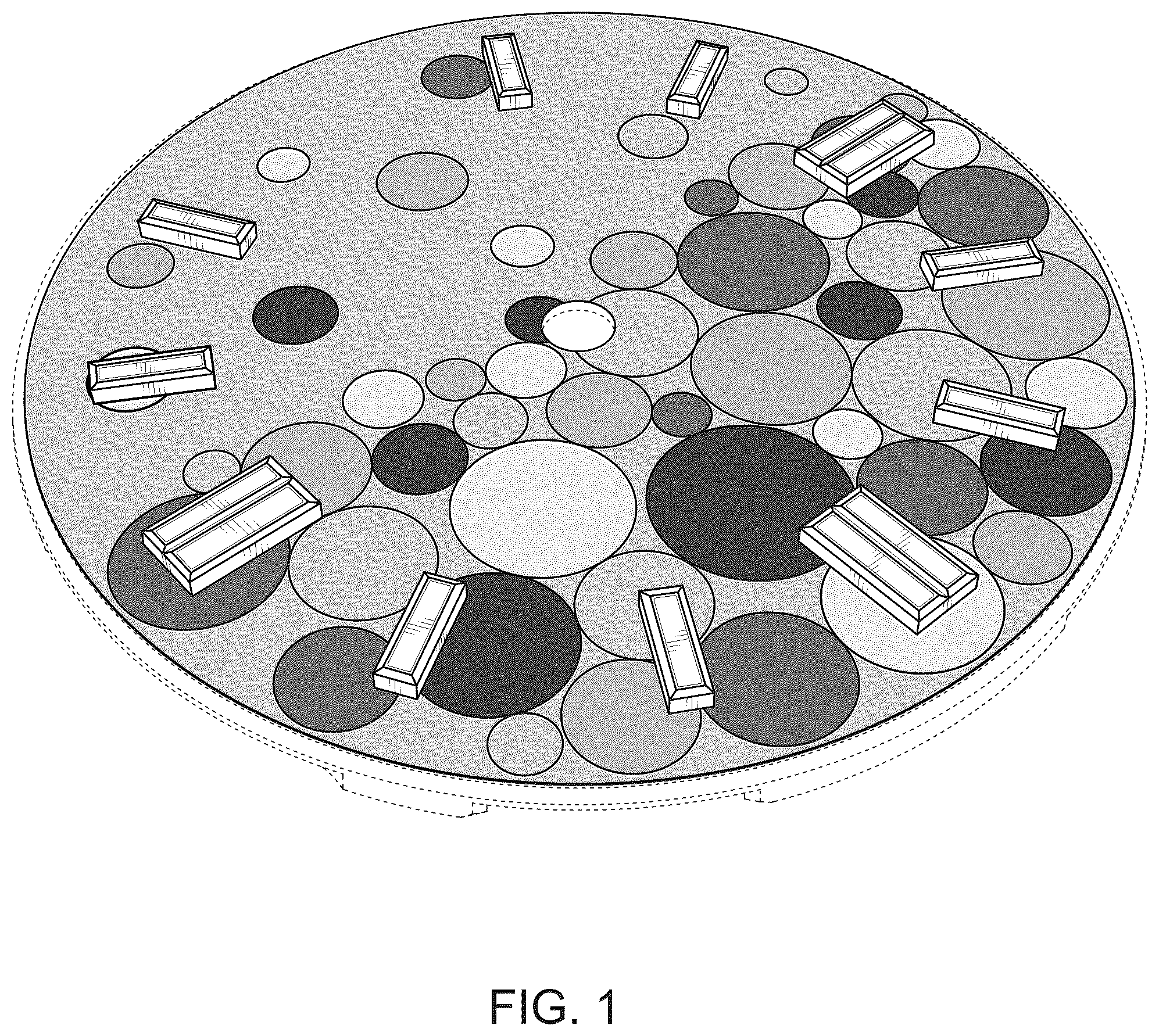 Patent USD1077665 Figure 1 – Watch dial