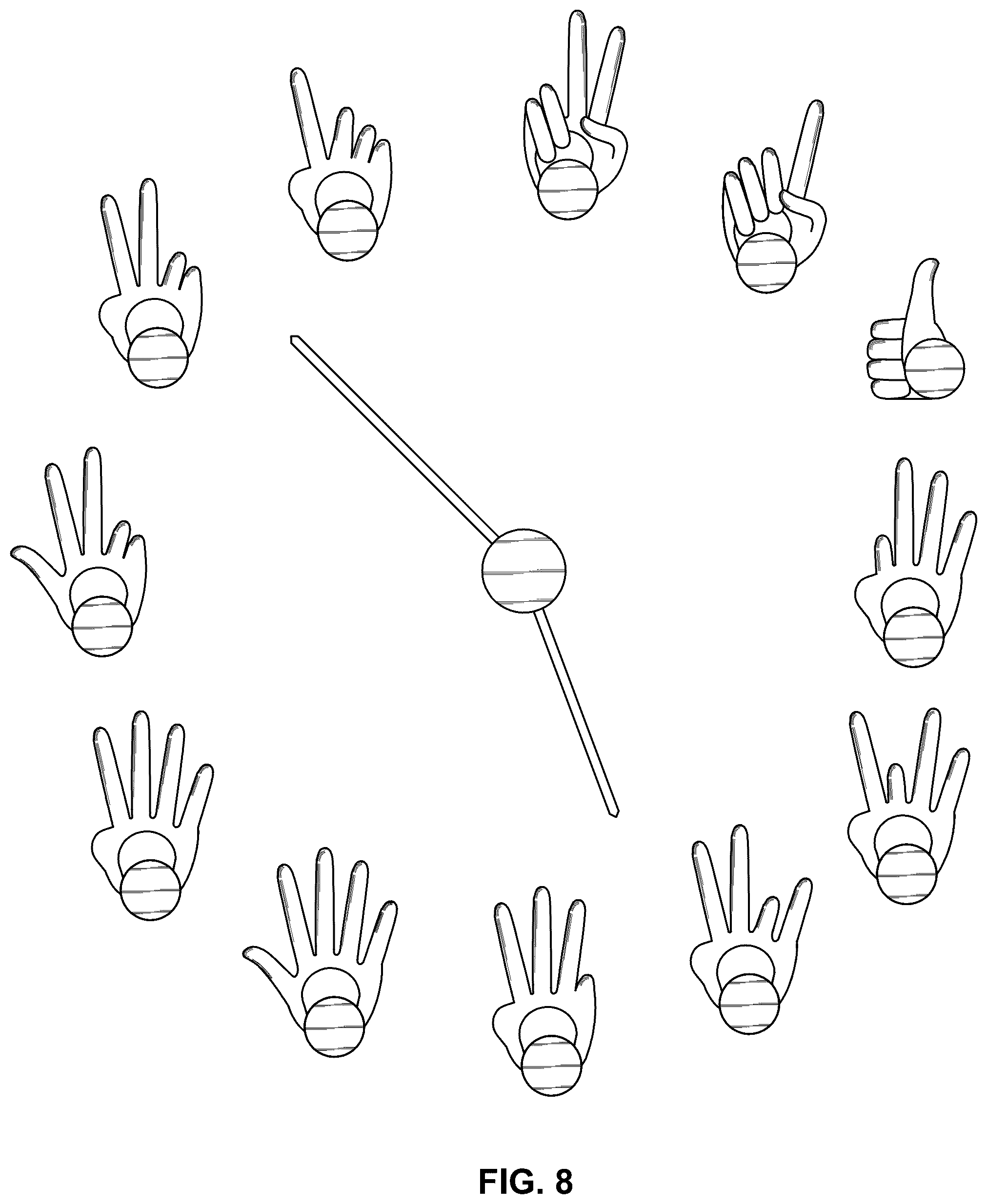 Patent USD1077666 Figure 6 – Clock