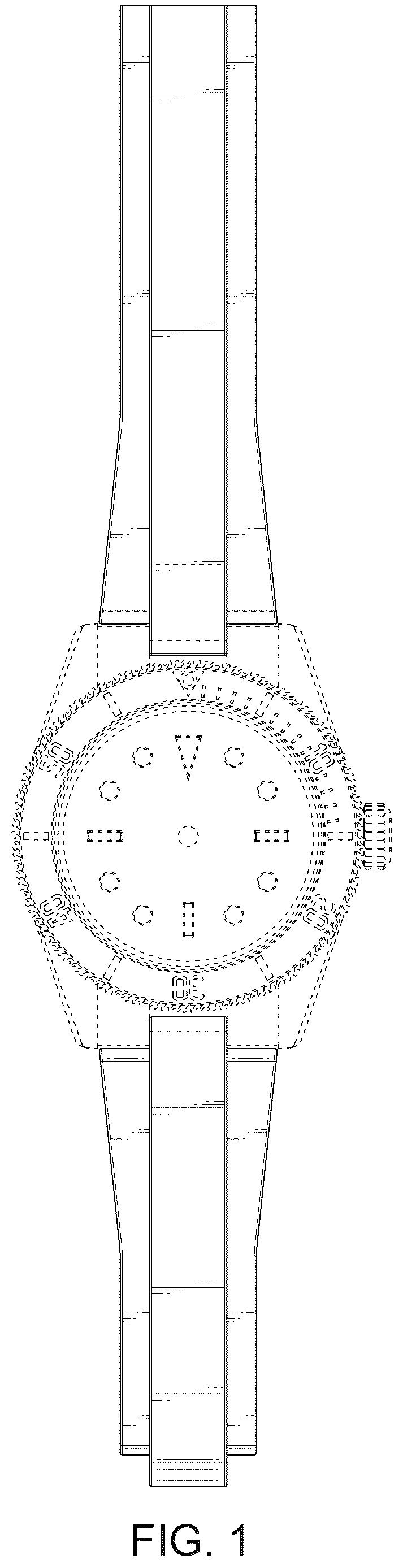 Patent USD1077668 — Bracelet — Figure 1