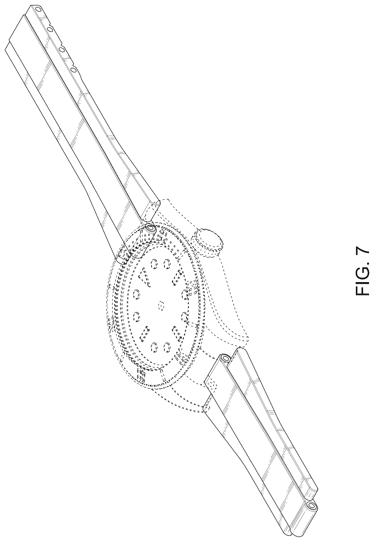 Patent USD1077668 Figure 7 – Bracelet