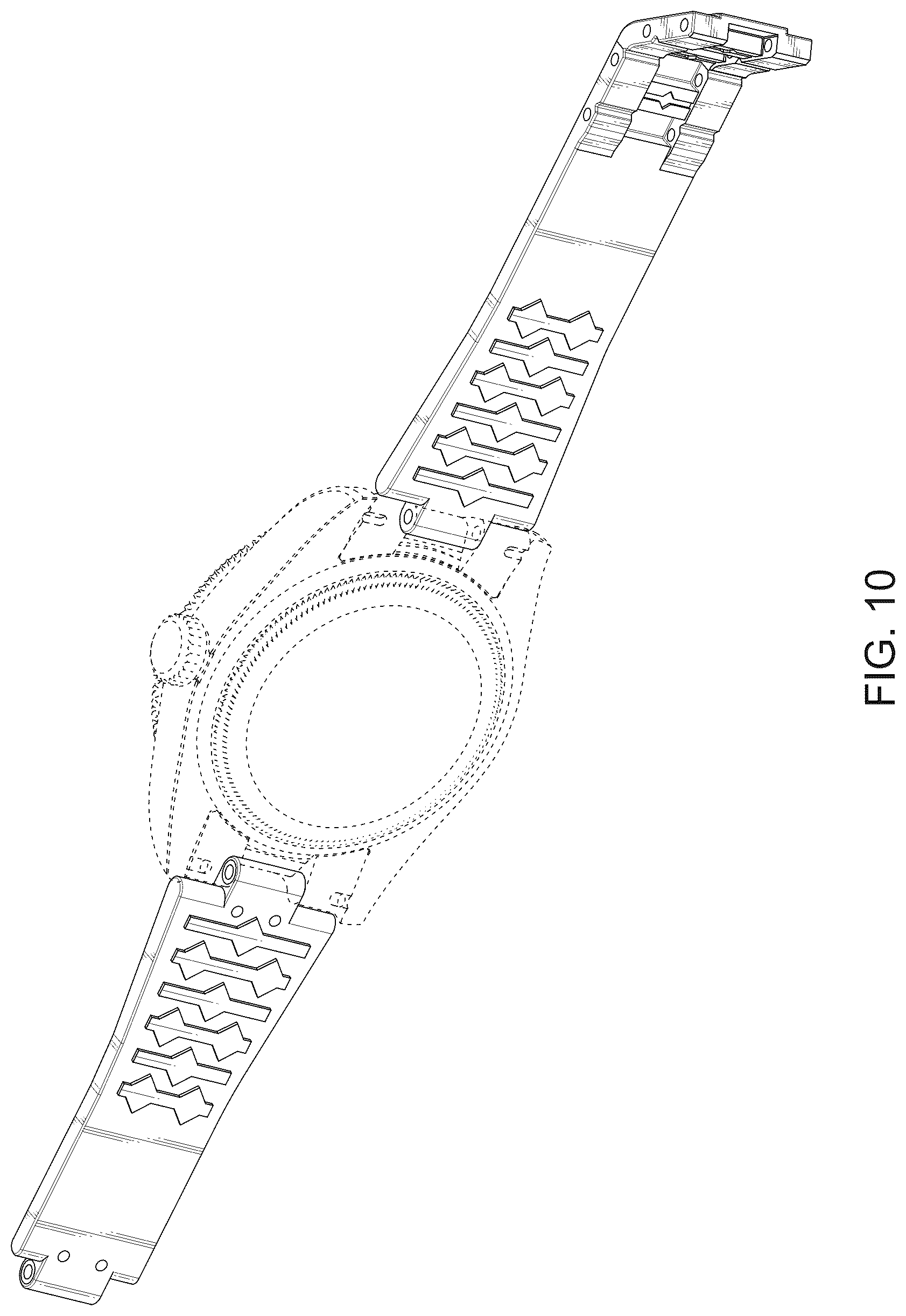 Patent USD1077668 Figure 10 – Bracelet