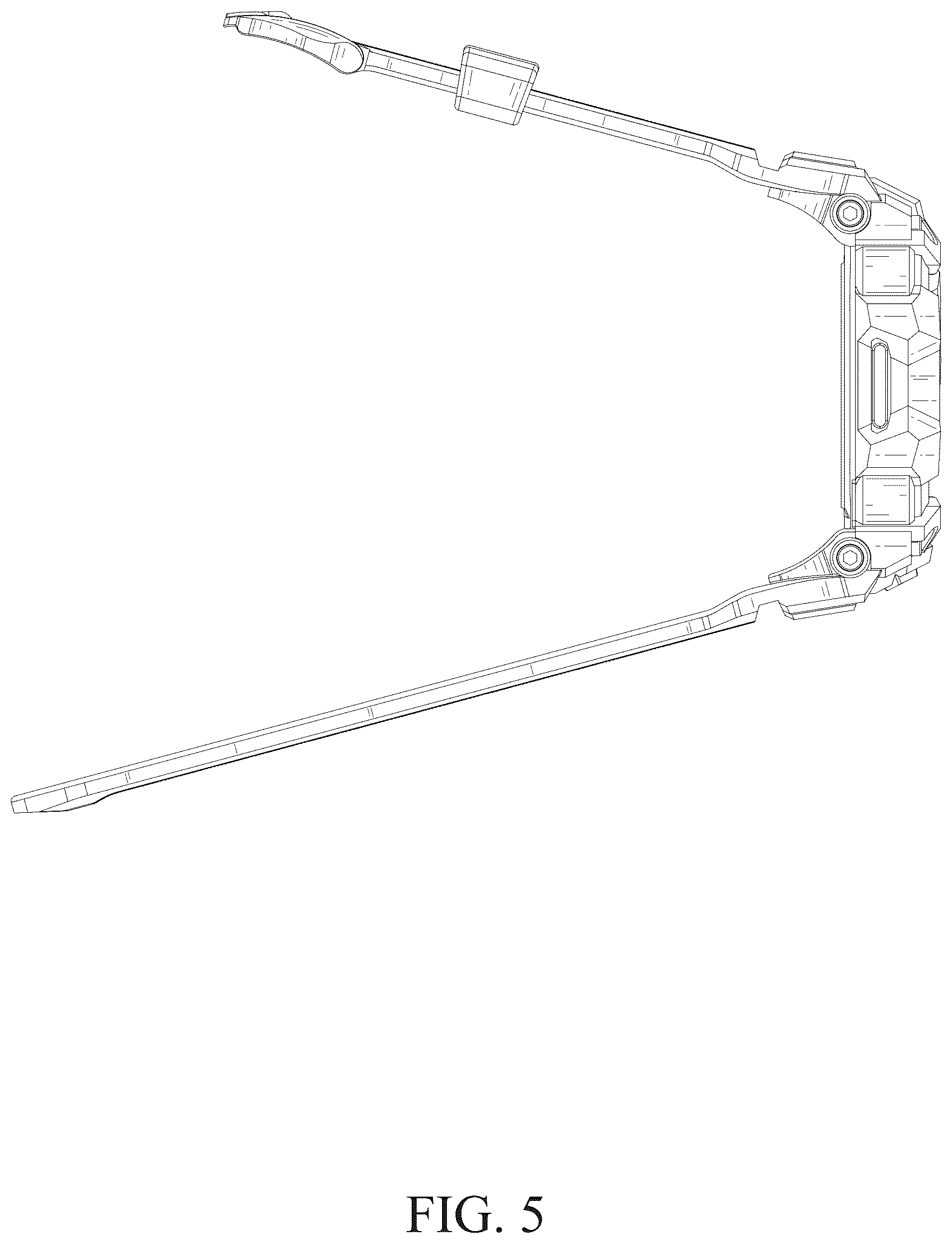Patent USD1077669 Figure 5 – Combined watch case with band
