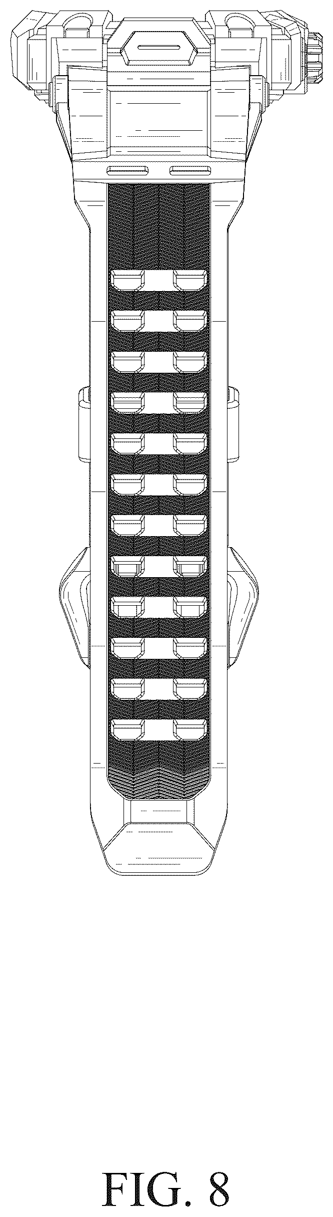 Patent USD1077669 Figure 8 – Combined watch case with band