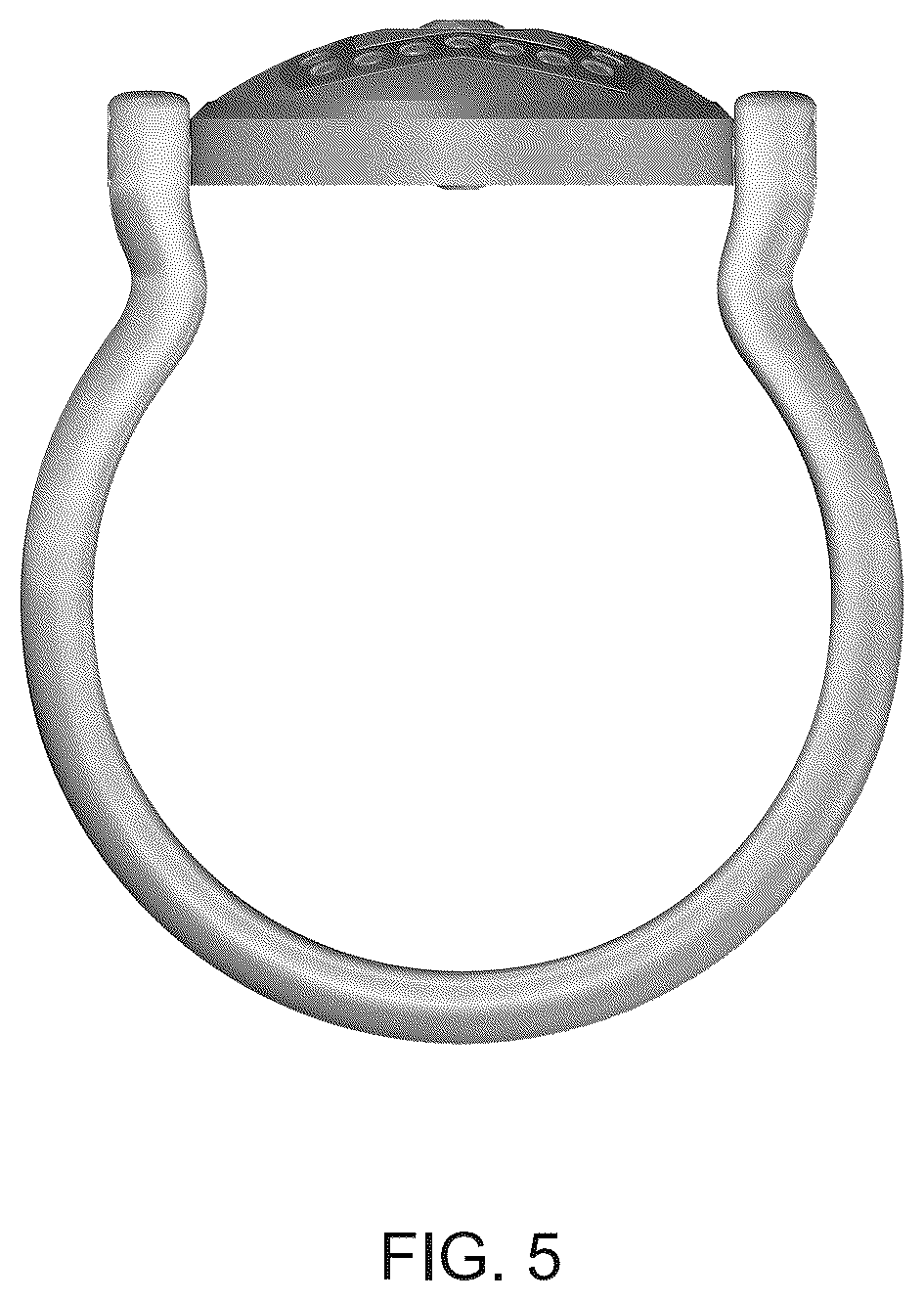 Patent USD1077671 Figure 5 – Ring