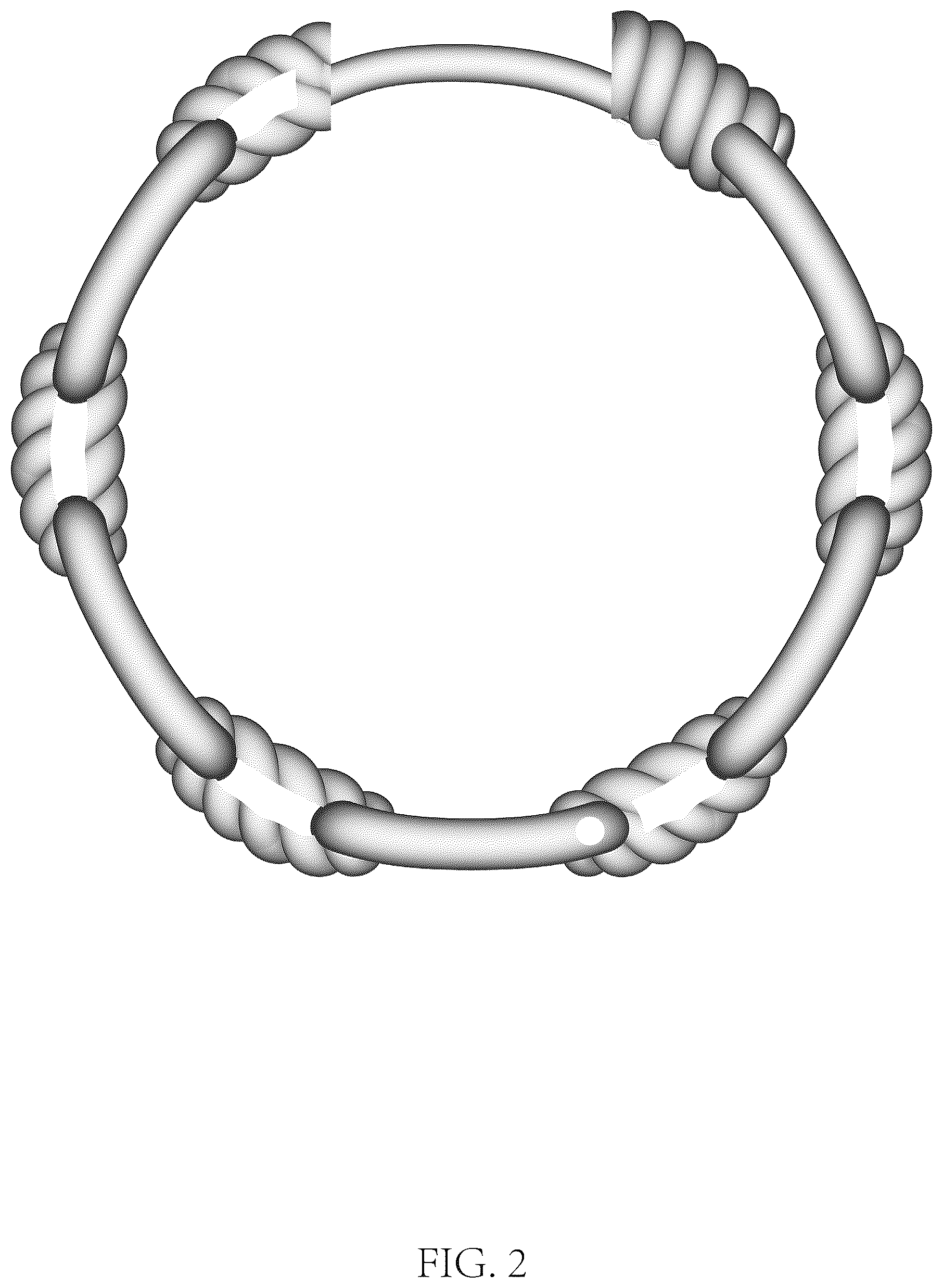 Patent USD1077672 Figure 2 – Hoop earring