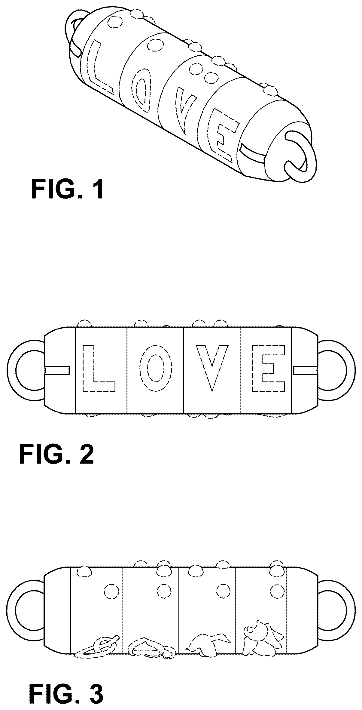 Patent USD1077675 — Jewelry clasp — Figure 1