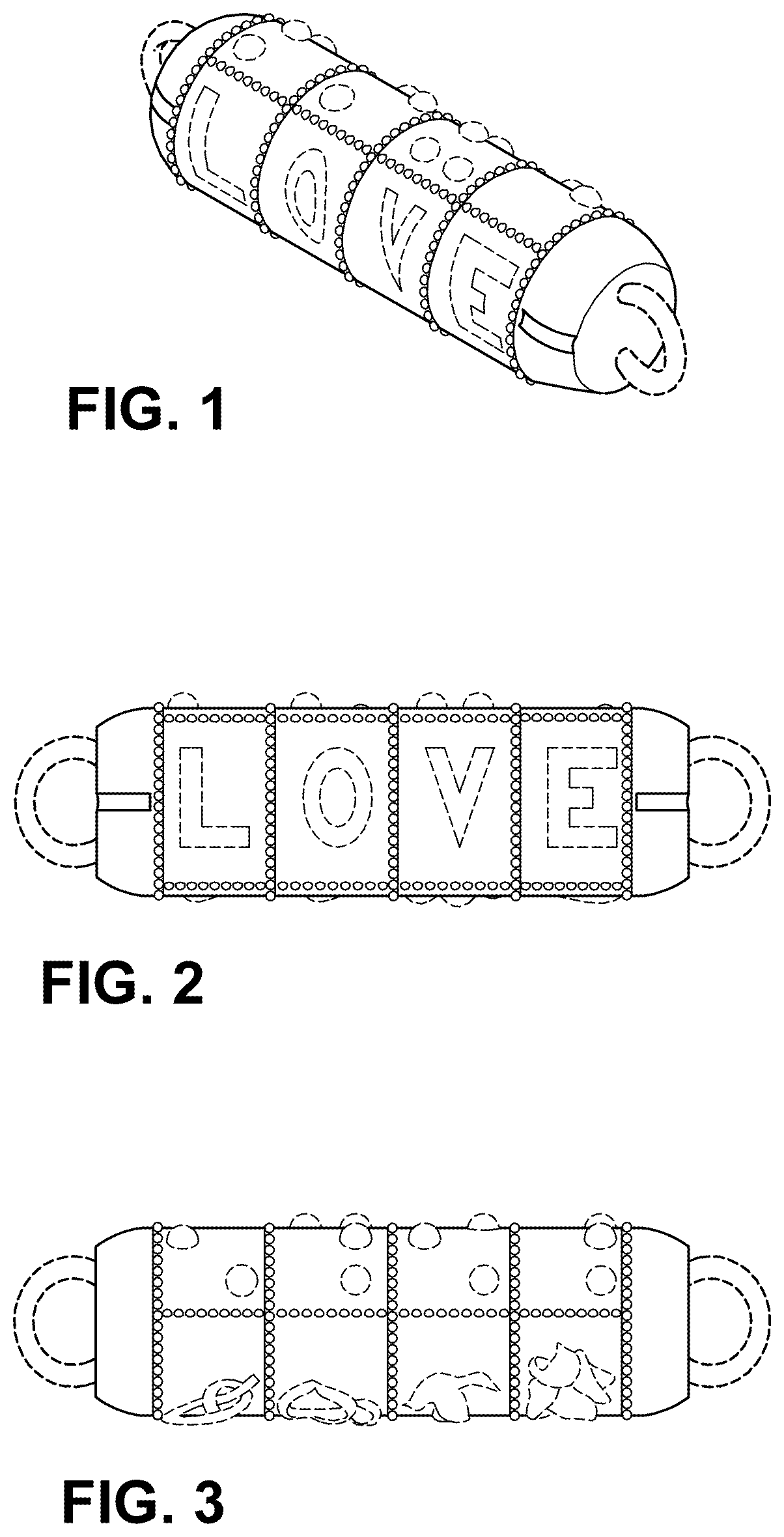 Patent USD1077676 Figure 1 – Jewelry clasp