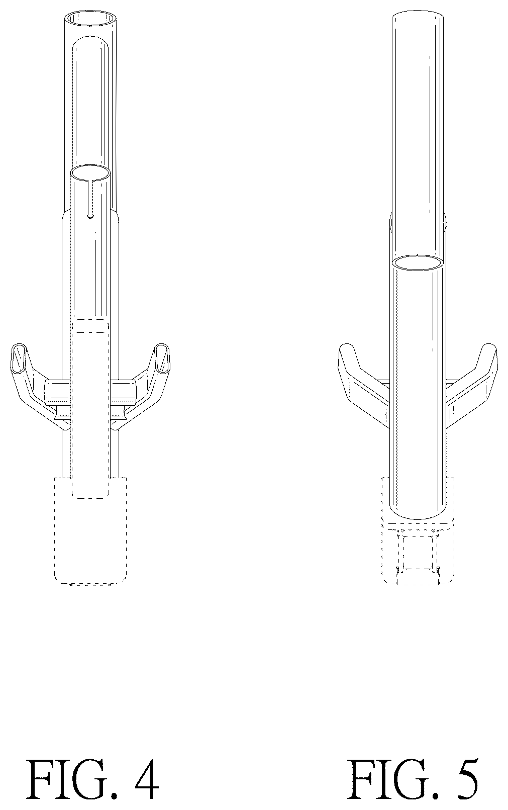 Patent USD1077682 Figure 4 – Portion of bike frame