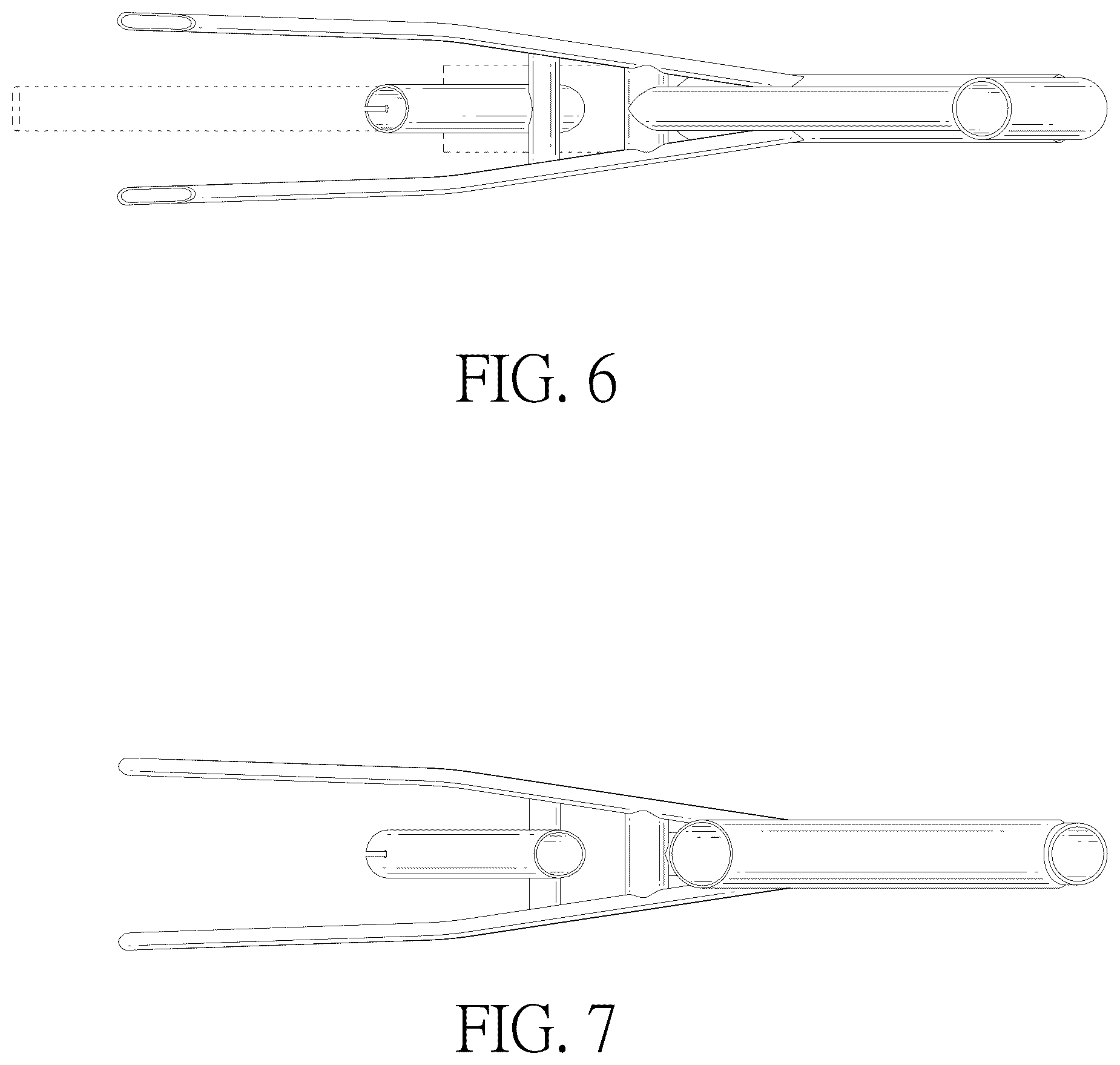 Patent USD1077682 Figure 5 – Portion of bike frame
