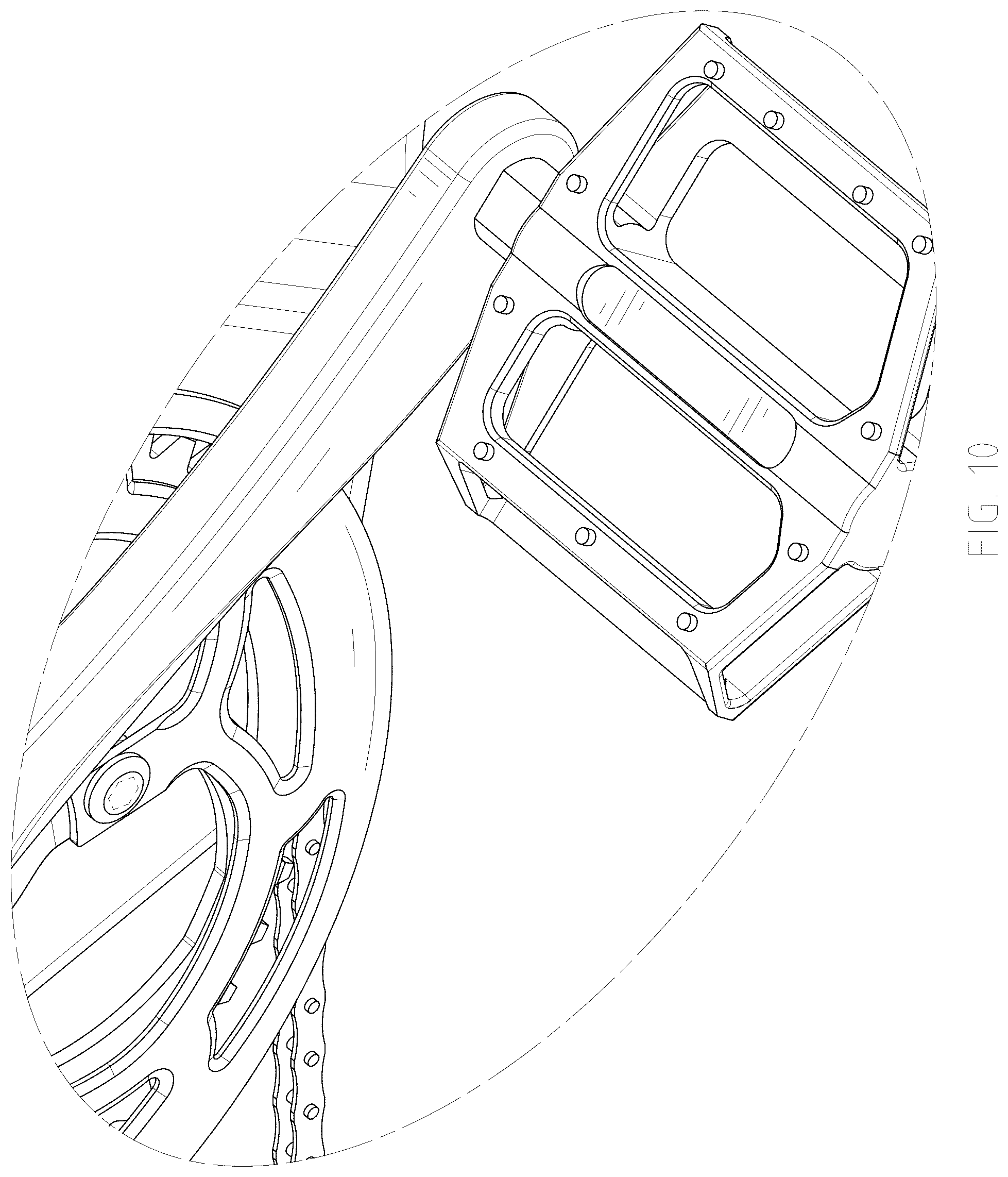 Patent USD1077683 Figure 10 – Electric bicycle