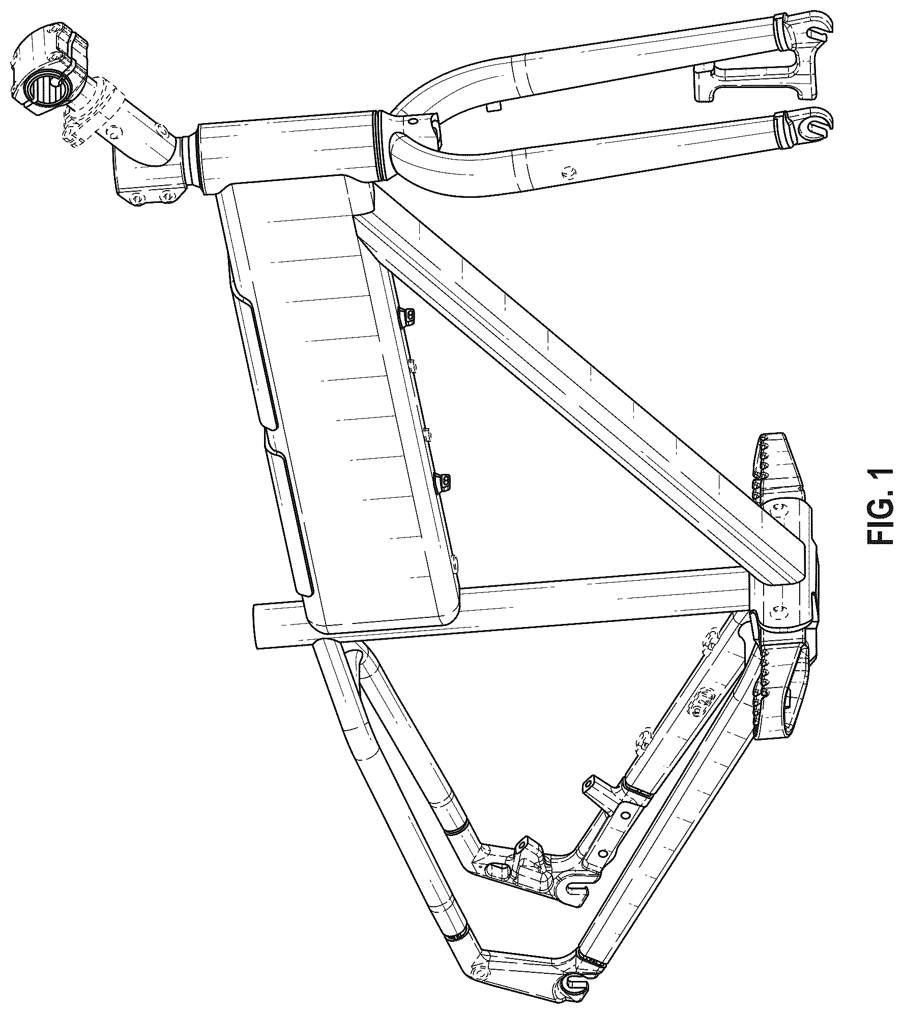 Patent USD1077684 Figure 1 – Electrically assisted strider