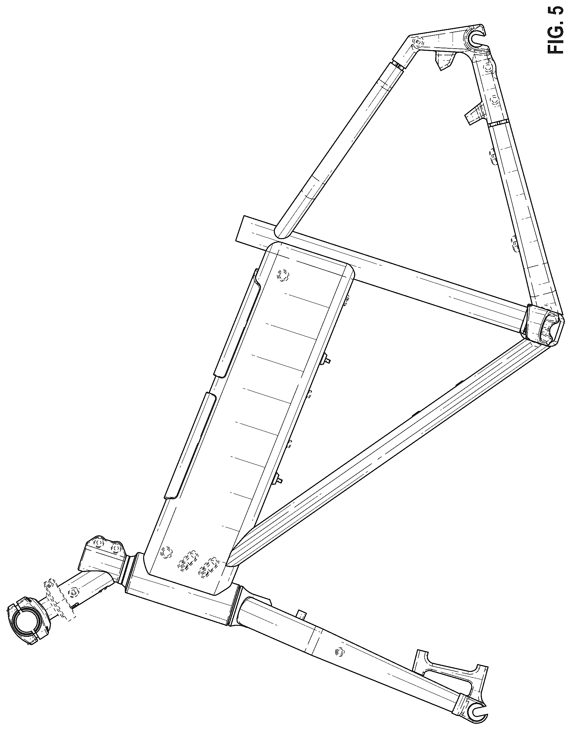 Patent USD1077684 Figure 5 – Electrically assisted strider