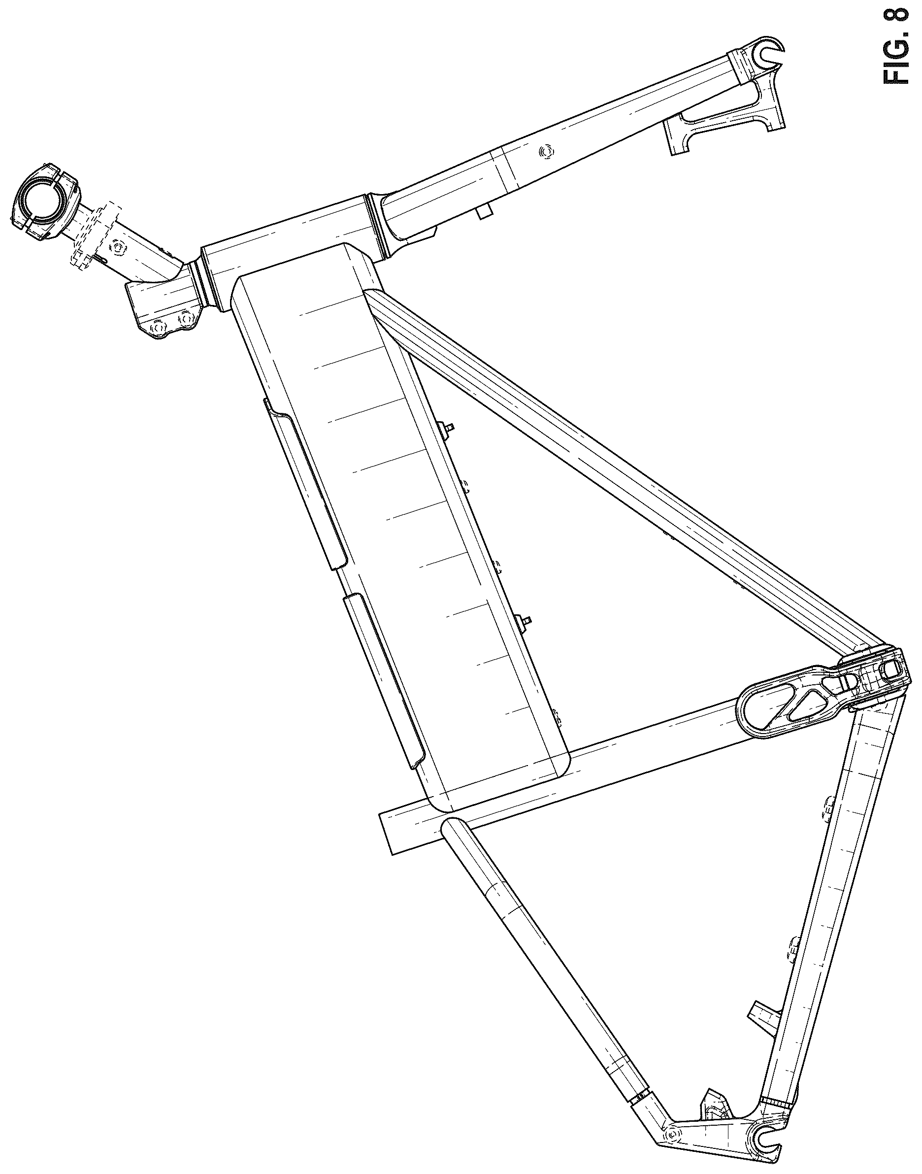 Patent USD1077684 Figure 8 – Electrically assisted strider