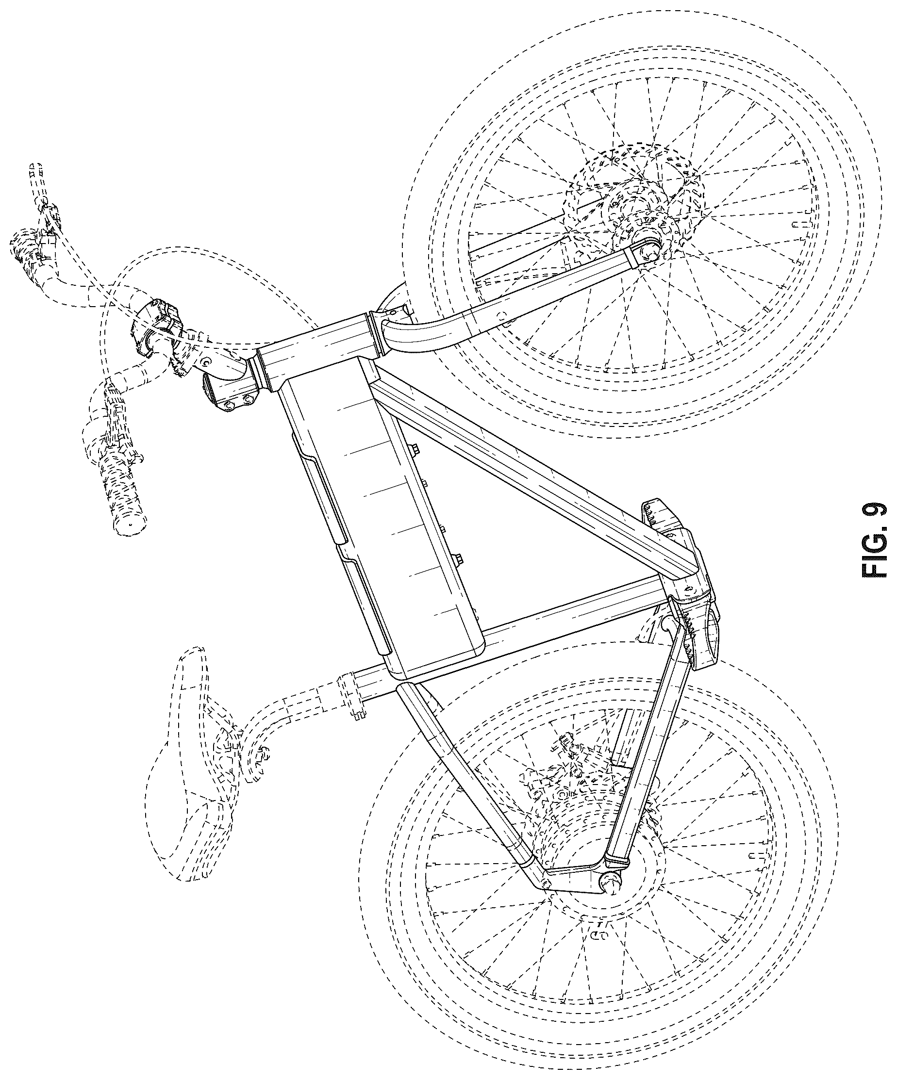 Patent USD1077684 Figure 9 – Electrically assisted strider